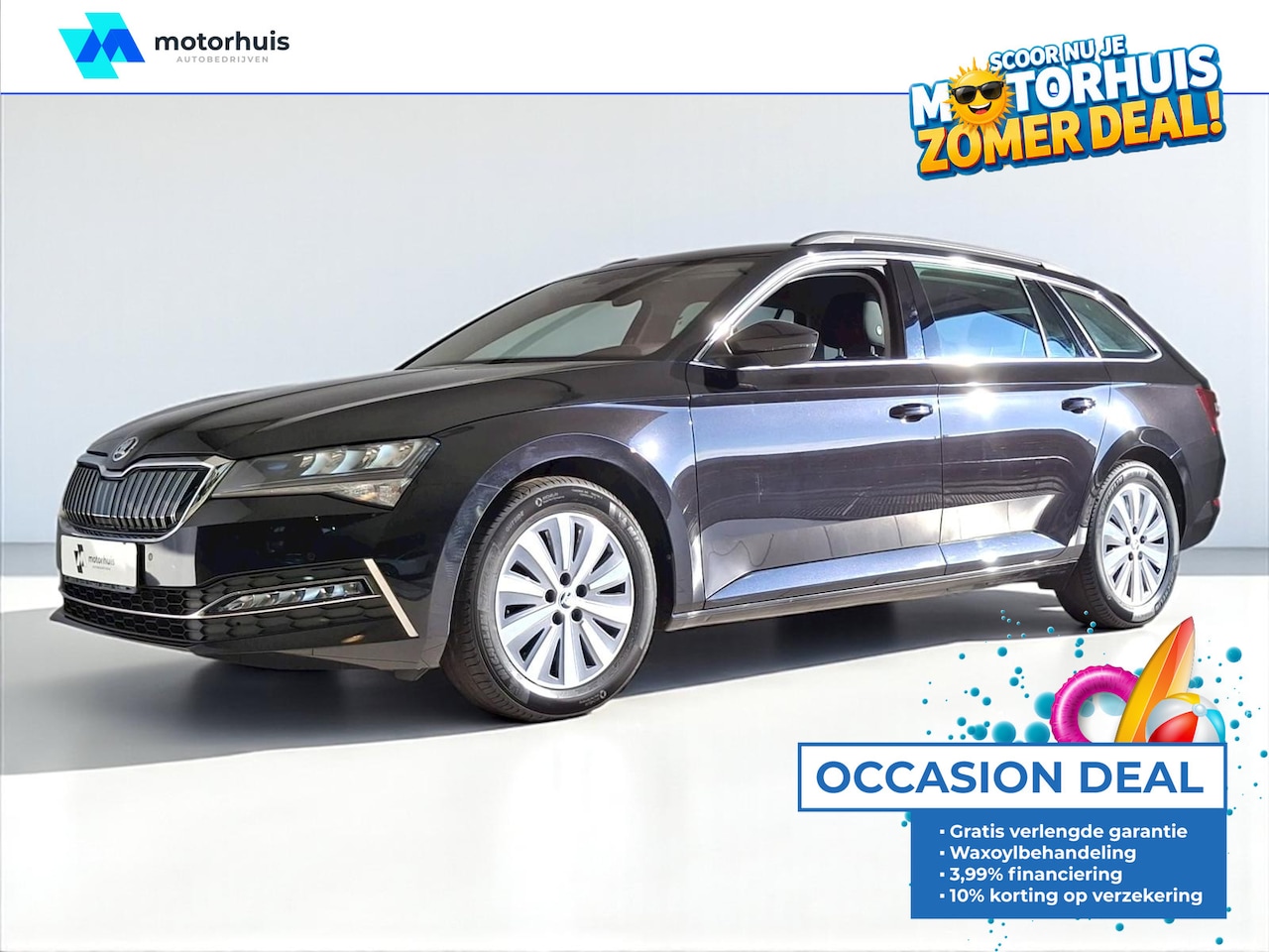 Skoda Superb Combi - 1.4 TSI PHEV 217pk DSG-6 Business Edition Plus NAVI STOELV VIRTUAL AUTOMATIC - AutoWereld.nl