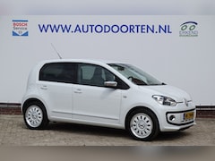 Volkswagen Up! - 1.0 high up|White|Leder|Stoelverw.|Navi|Cruise