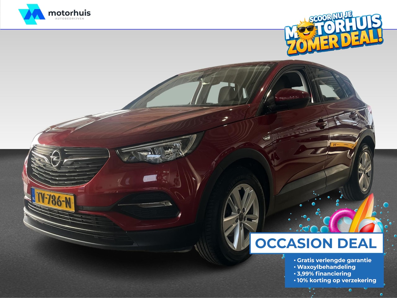 Opel Grandland X - 1.2 Turbo 130pk Online Edition / Navi / PDC / 1ste eig. | 12 Volt-aansluitingen tweede zit - AutoWereld.nl
