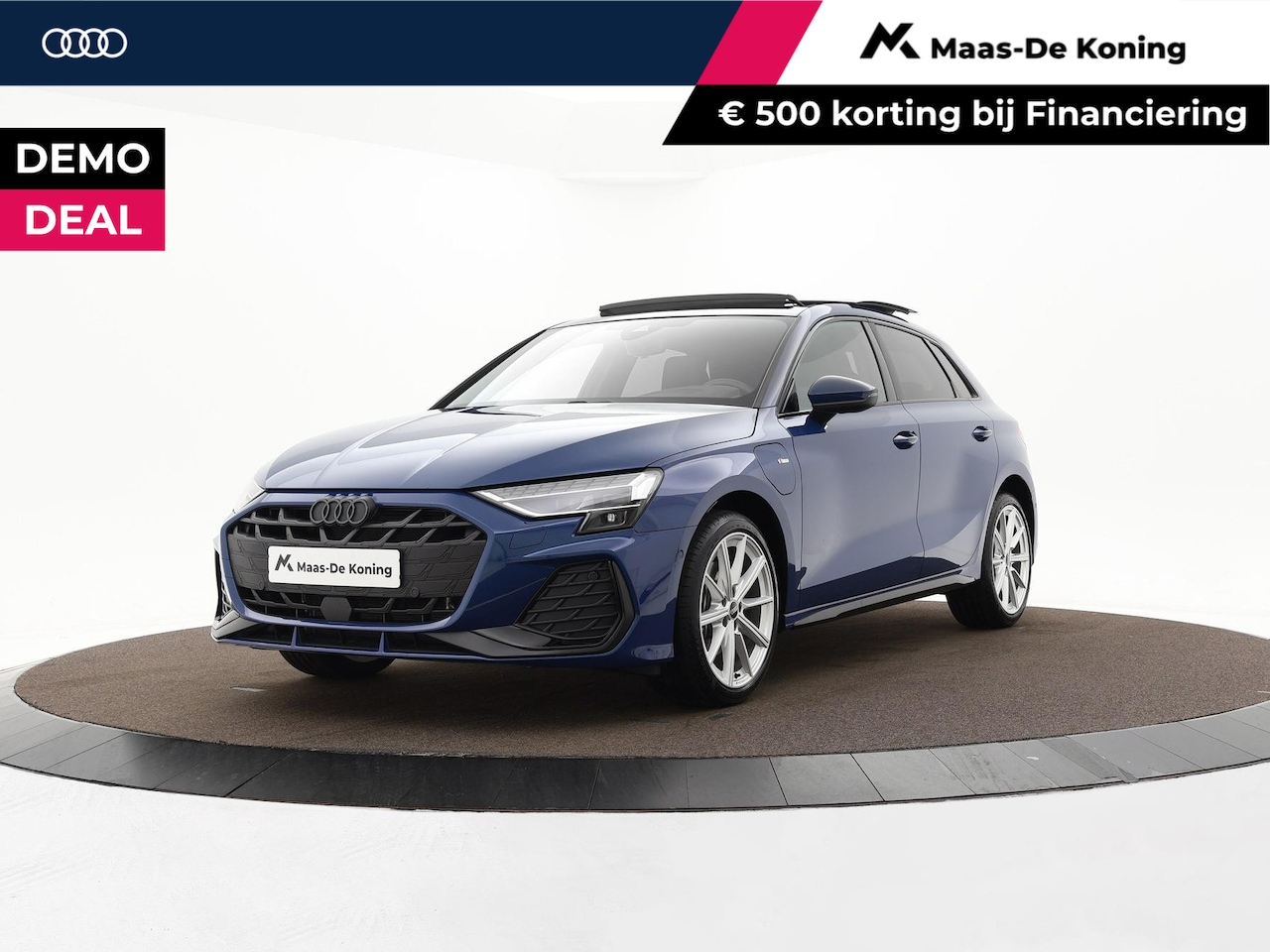 Audi A3 Sportback - 40 TFSIe S-Tronic 204 pk S Edition · Panoramadak · Camera · HUD Head-up display · SONOS · - AutoWereld.nl