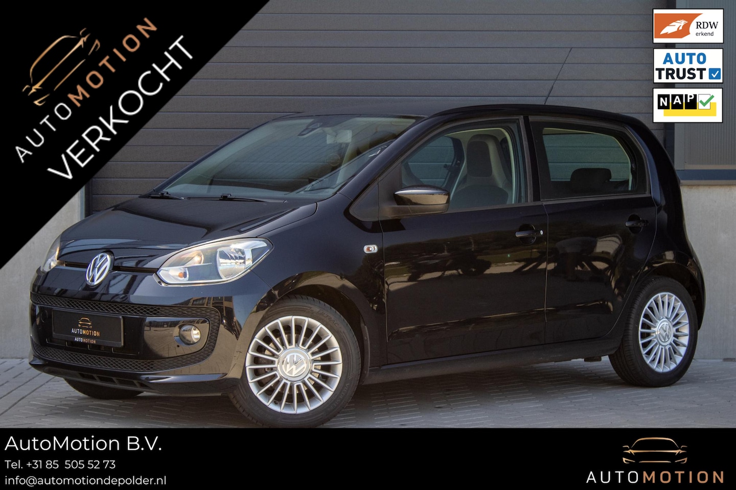 Volkswagen Up! - 1.0 high up! BlueMotion Cruise control Navigatie Airco - AutoWereld.nl