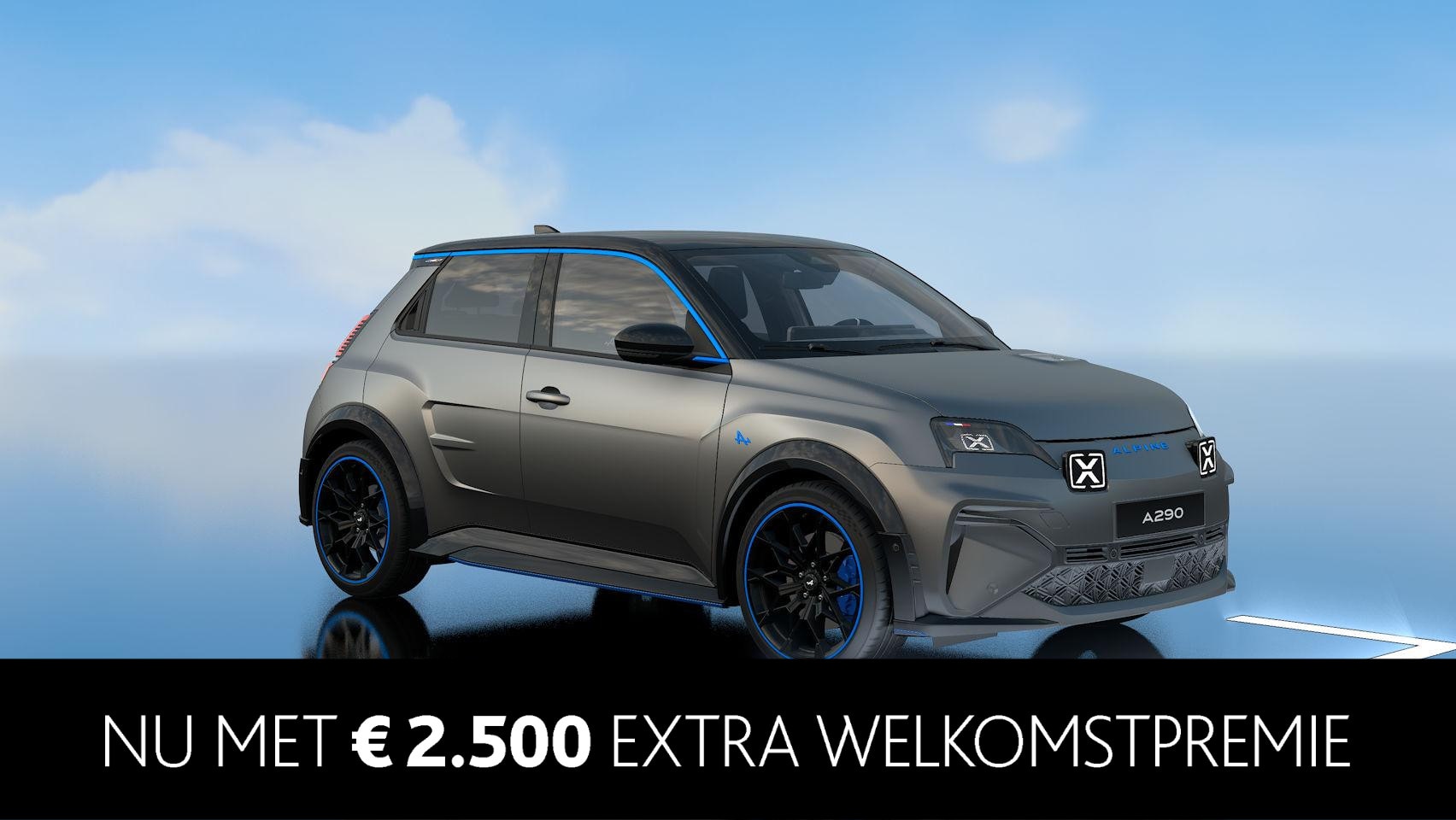 Alpine A290 - GT Performance 52 kWh - 220PK | SIGNATURE BLEUE | PACK DRIVING | PACK SAFETY | BLEU MONOG - AutoWereld.nl