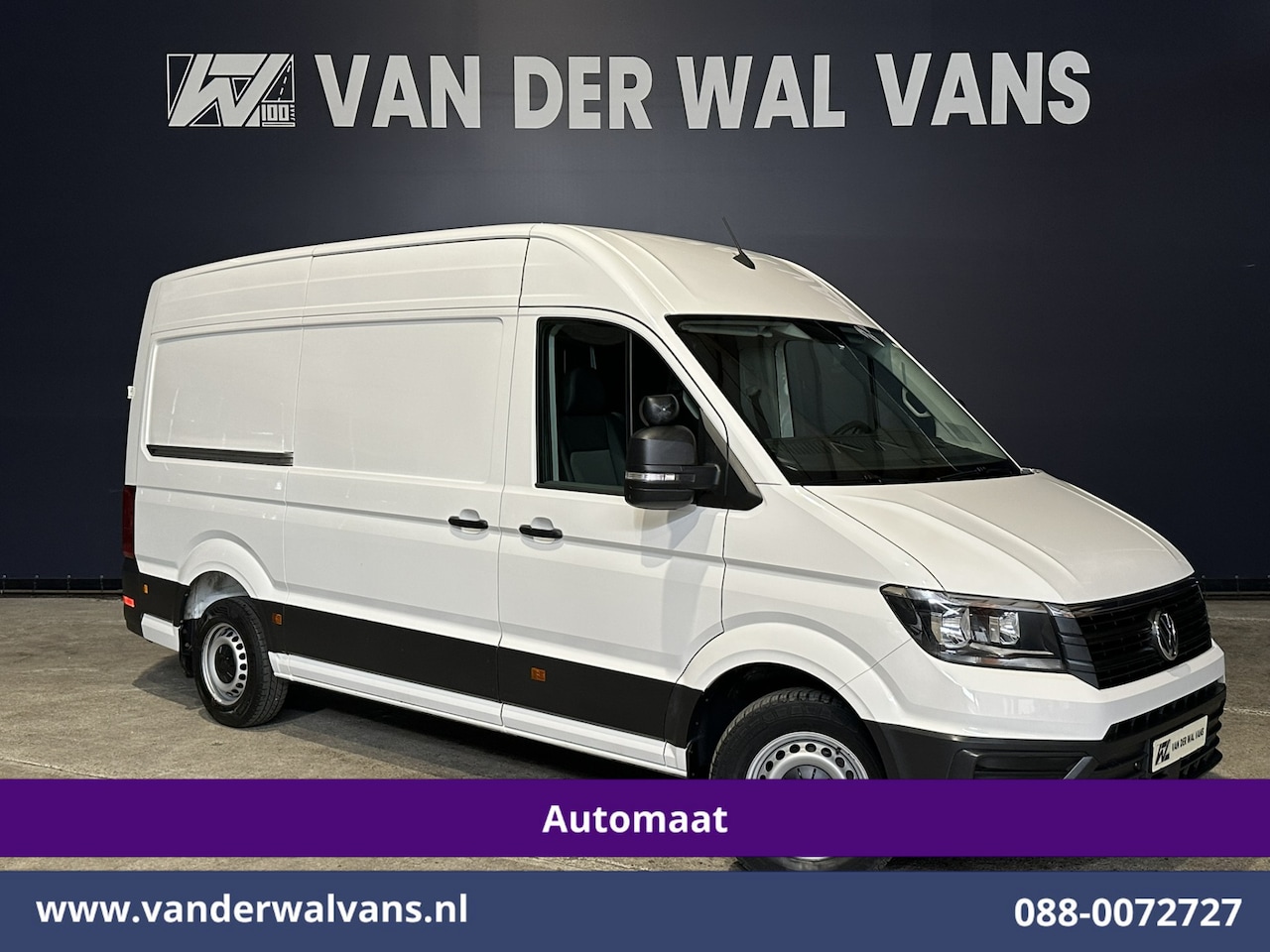 Volkswagen Crafter - 2.0 TDI 141pk Automaat L3H3 L2H2 Inrichting Euro6 Airco | Camera | Navigatie | Apple Carpl - AutoWereld.nl