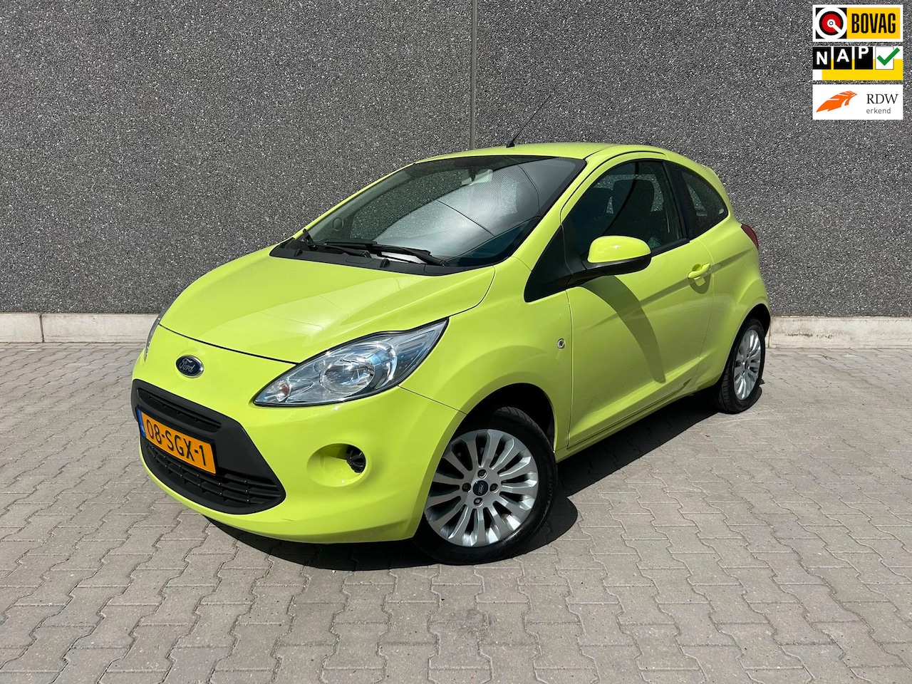 Ford Ka - 1.2 Cool & Sound start/stop | SLECHTS 58.000 KM | AIRCO | AUX | SPOTIFY | ELEK RAMEN | APK - AutoWereld.nl