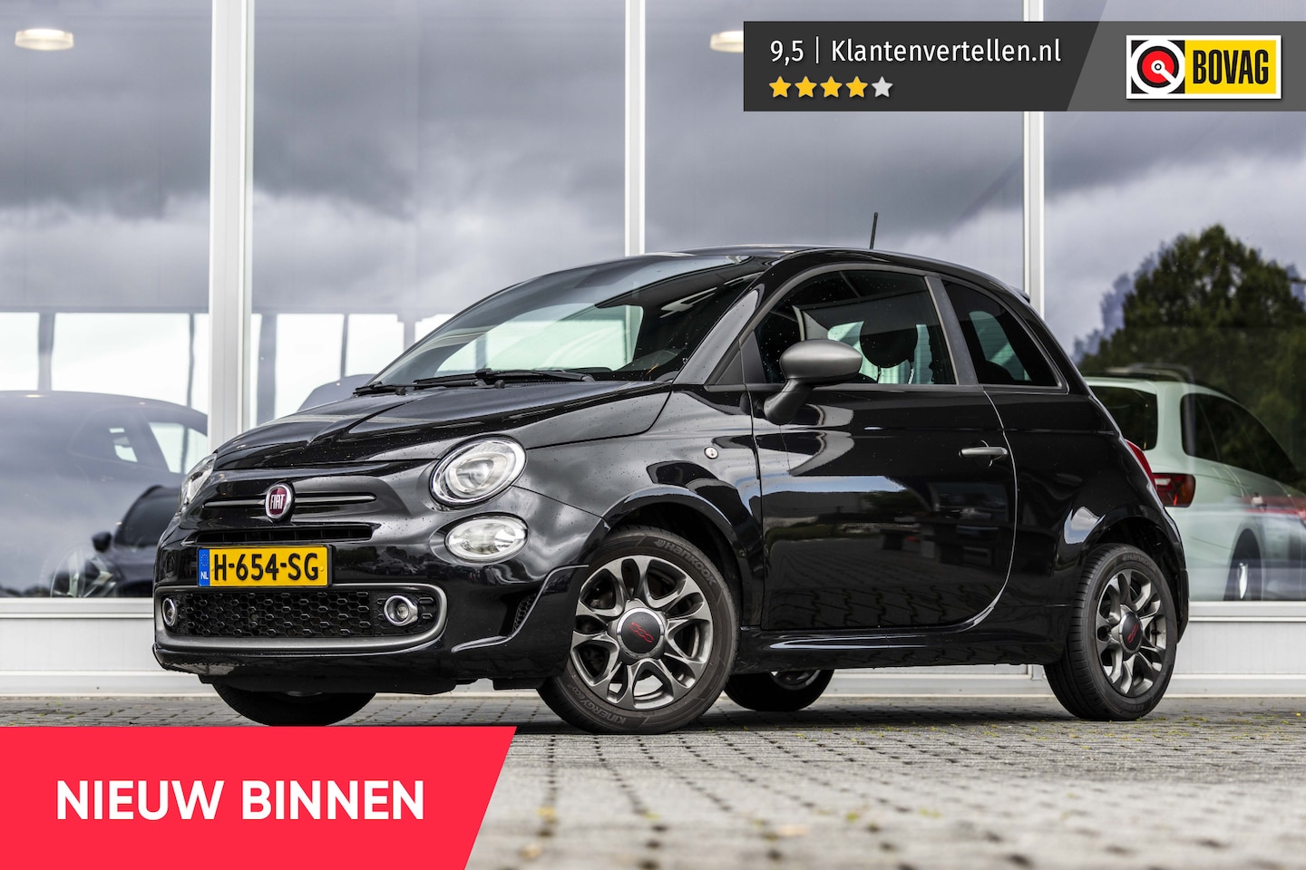 Fiat 500 - 1.2 Young | Carplay | Parkeersens. | Clima | - AutoWereld.nl