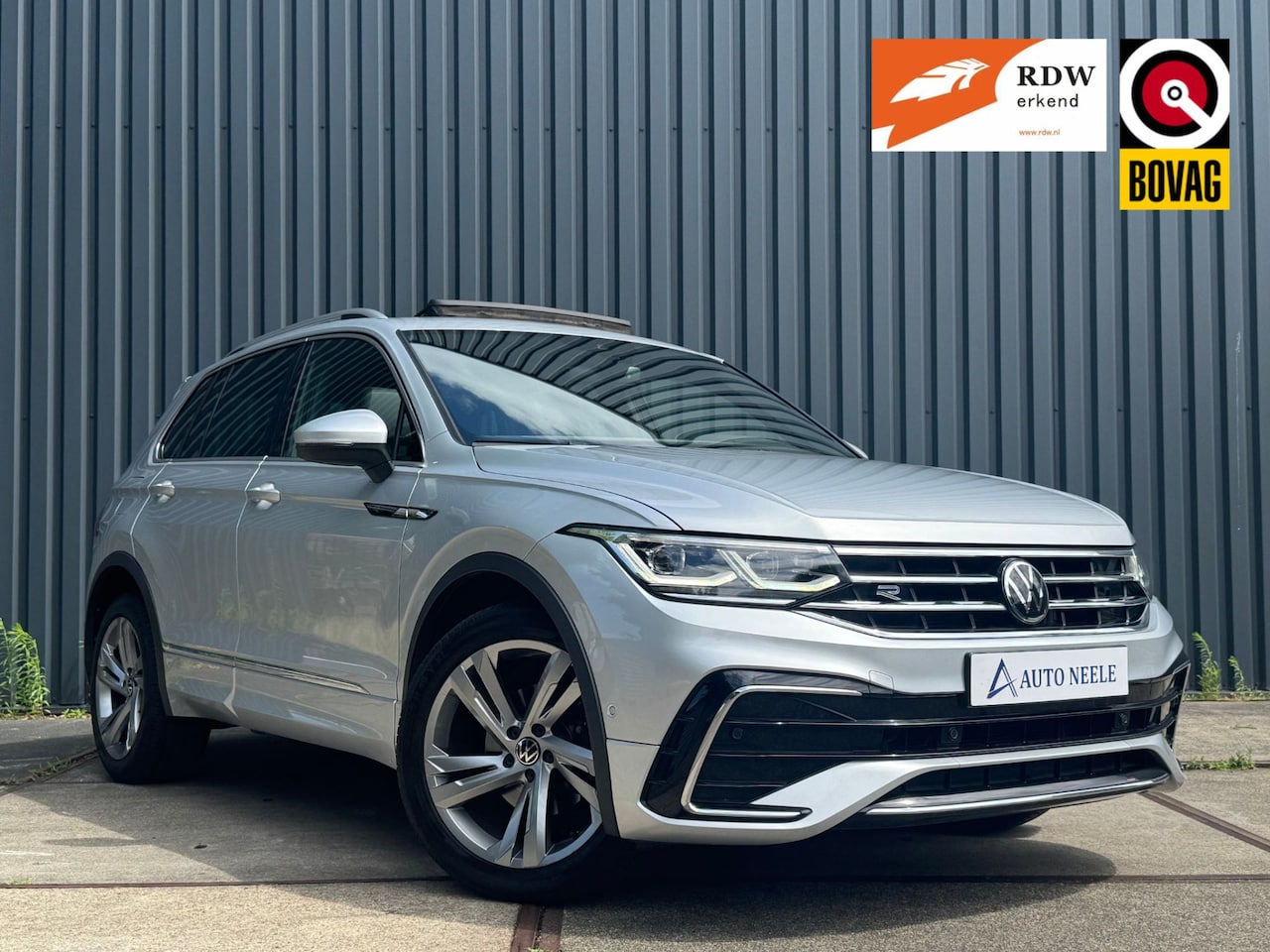 Volkswagen Tiguan - 1.5 TSI R-Line 150 pk Elektr Leder, Panoramadak, BTW - AutoWereld.nl
