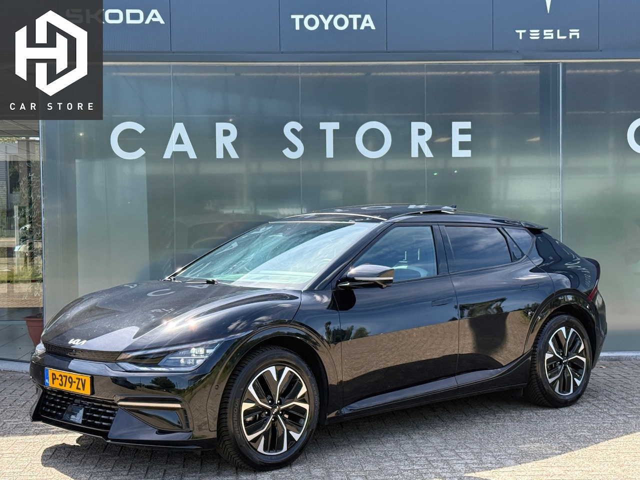 Kia EV6 - GT-Line 77.4 kWh 100% SOH PANO|MEMORY|TREKHAAK - AutoWereld.nl