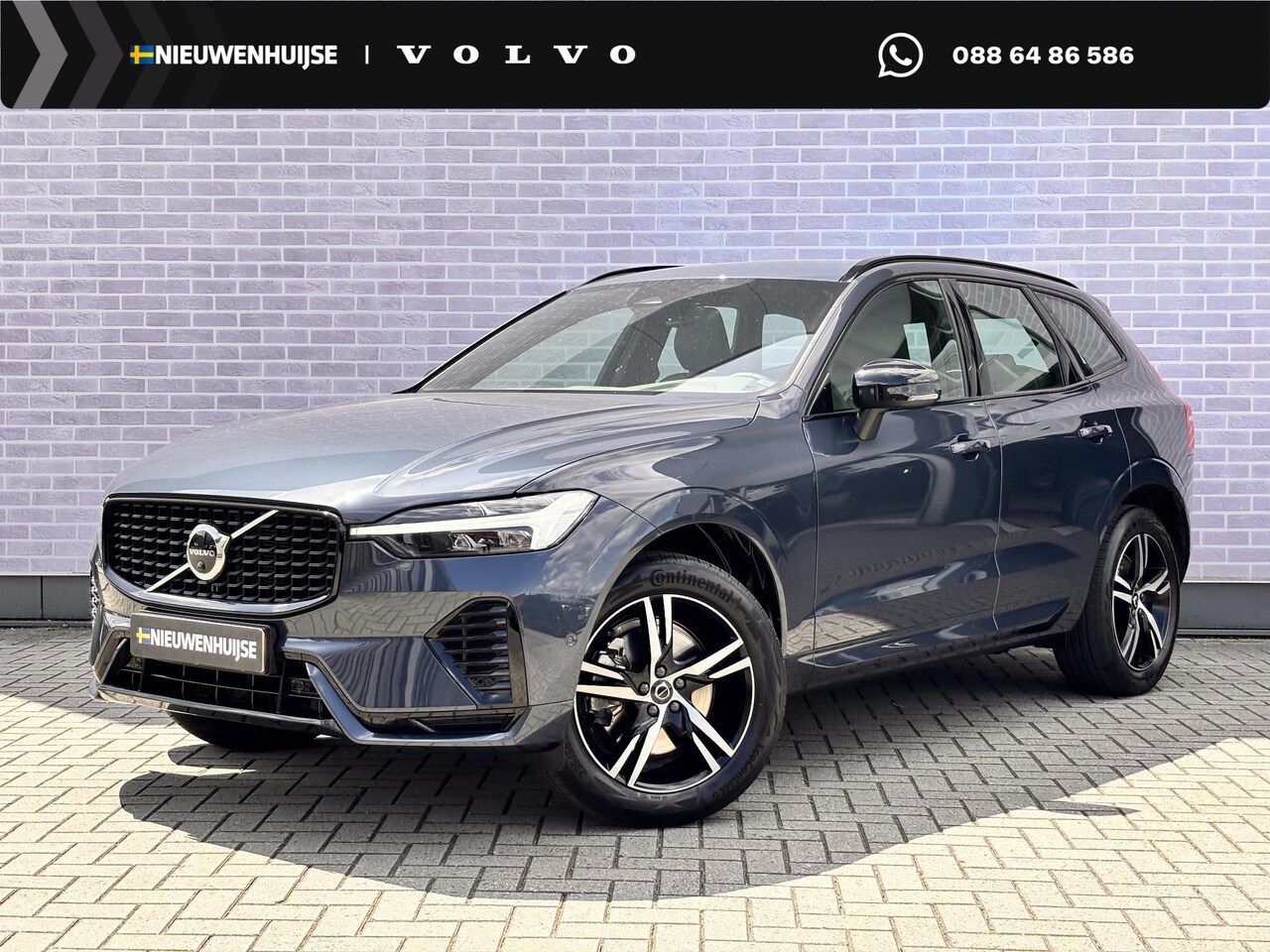 Volvo XC60 - 2.0 B5 R-Design | 360 Graden Camera | Parkeersensoren | Navigatie | Apple Carplay | Androi - AutoWereld.nl