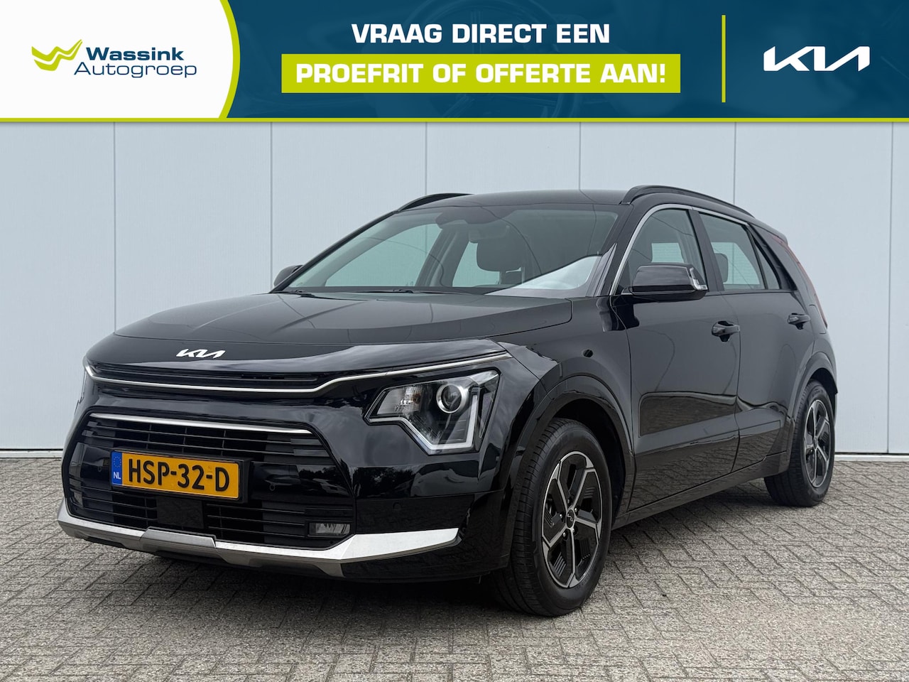 Kia Niro - 1.6 GDi Hybrid DynamicLine | achteruitrijcamera | Adaptive cruise | Carplay | Sensoren voo - AutoWereld.nl