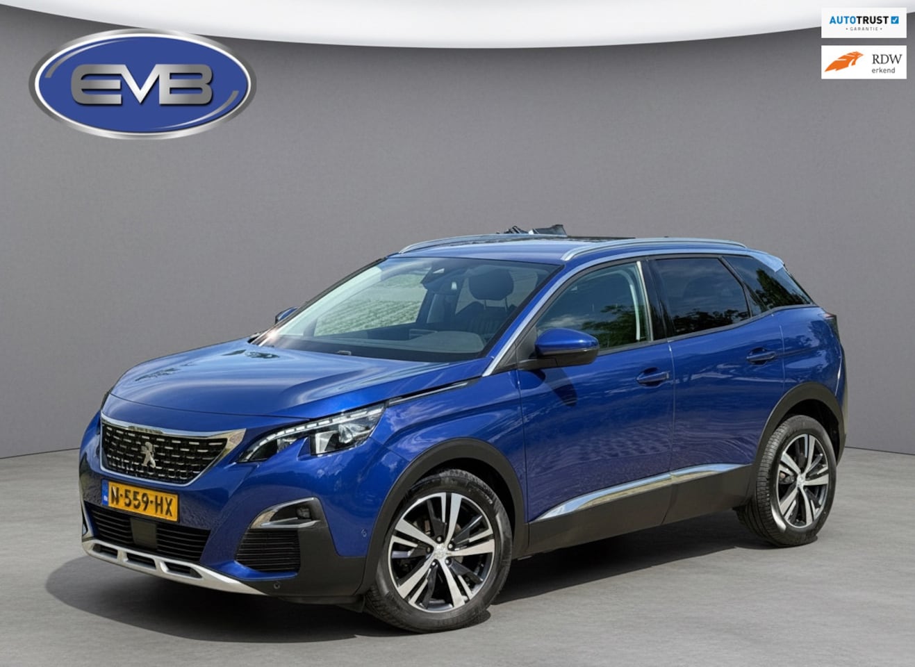 Peugeot 3008 - 1.2 PureTech AUTOMAAT Allure, achteruitrijcamera, luxe uitvoering, navigatie, cruise contr - AutoWereld.nl