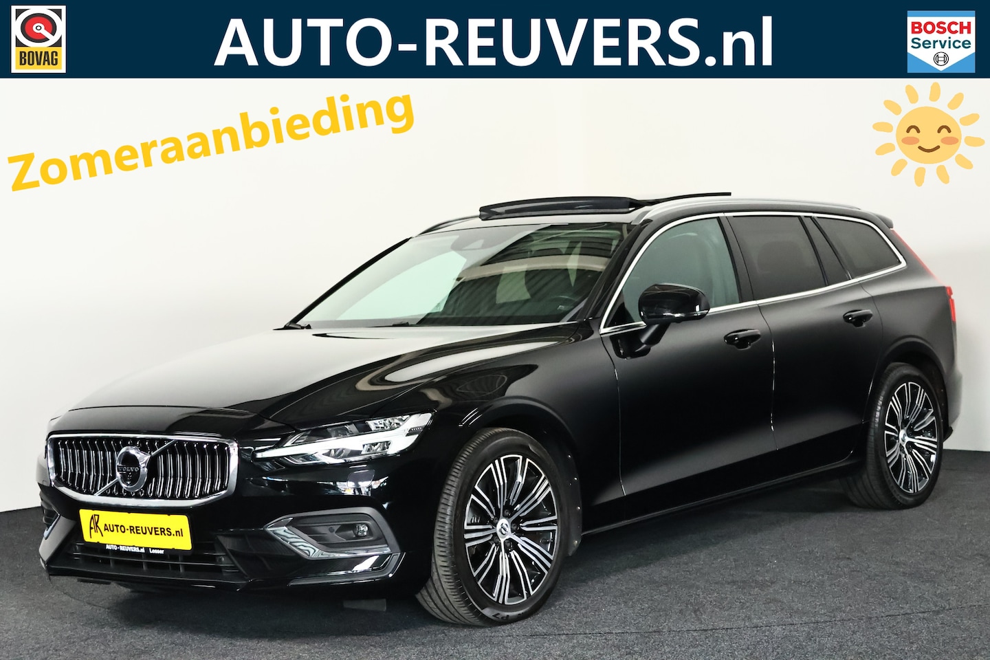 Volvo V60 - 2.0 T6 (B6) AWD 300 pK Inscription / Opendak / Pilot assist / HK / CarPlay - AutoWereld.nl