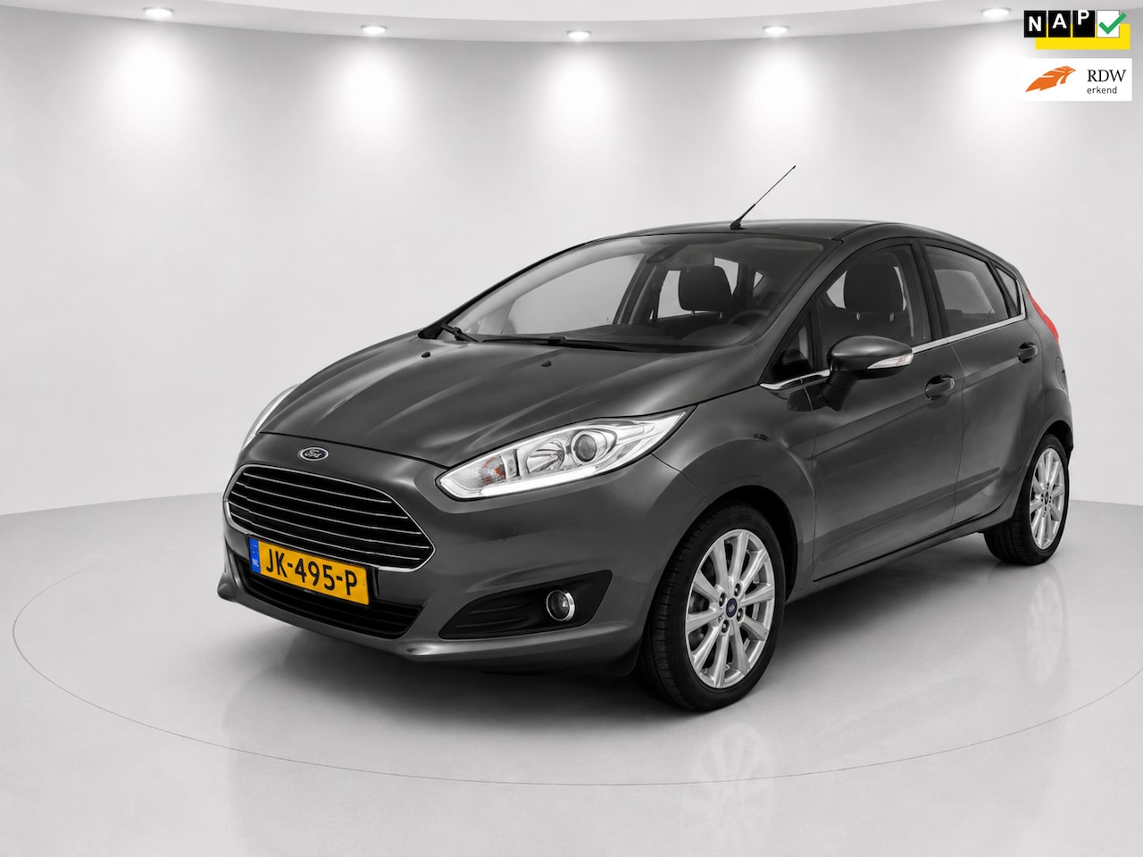 Ford Fiesta - 1.0 EcoBoost Titanium - Airco - Cruise Control - PDC - Led - AutoWereld.nl