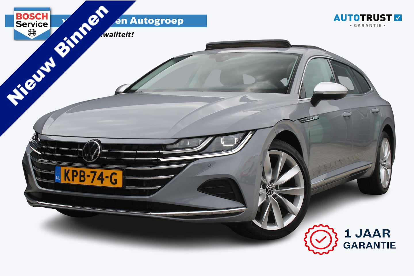 Volkswagen Arteon Shooting Brake - 1.4 TSI eHybrid Elegance Business+ | Incl. 12 maanden garantie | Trekhaak | Schuif/kantel - AutoWereld.nl