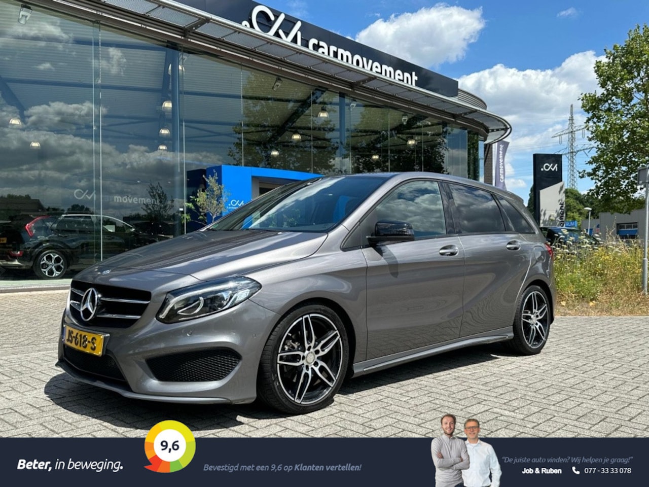 Mercedes-Benz B-klasse - 180 AMG Line Aut. Night I Navi I Trekhaak I Orig Nl. - AutoWereld.nl