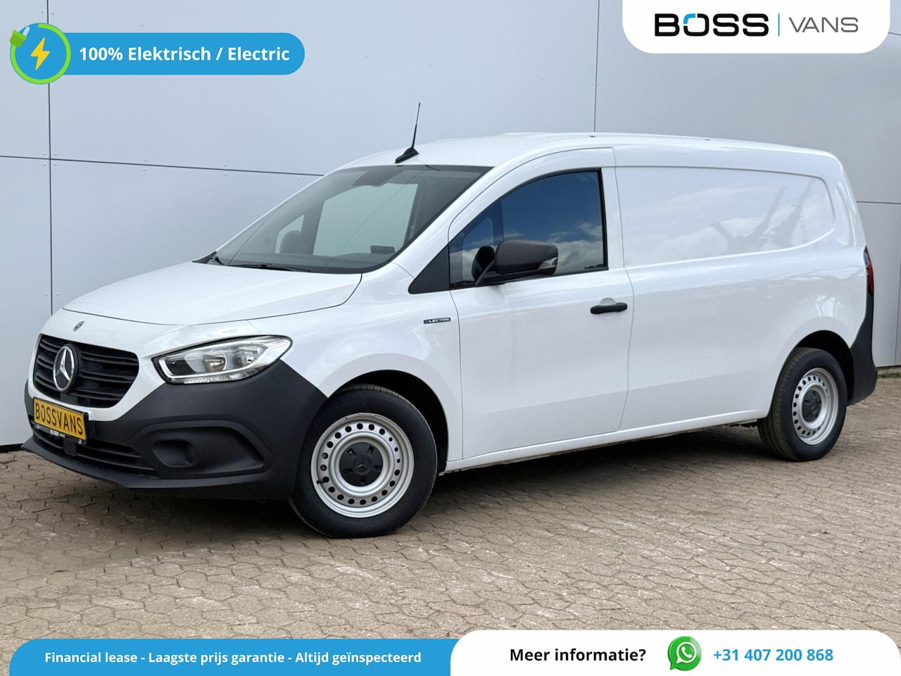 Mercedes-Benz eCitan - 112 51 kWh L2 284 WLTP 98,8 (SOH) Camera MBUX Trekhaak 75kW Snelladen Apple Carplay Cruis - AutoWereld.nl