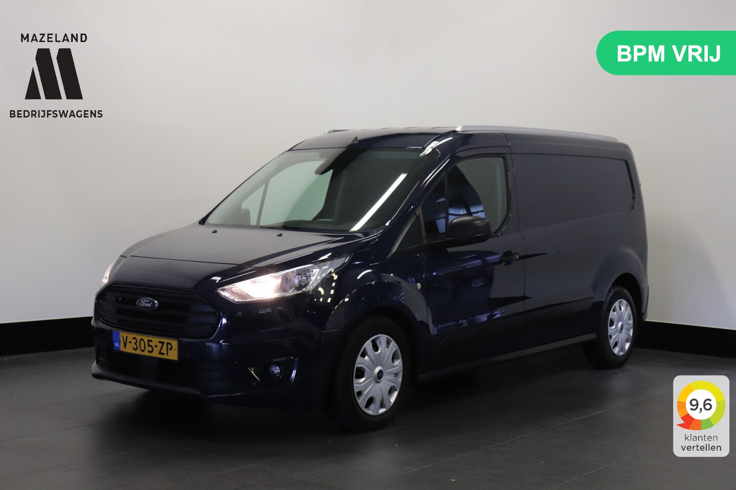 Ford Transit Connect - 1.5 EcoBlue L2 100PK Automaat EURO 6 - Airco - Trekhaak- PDC - €9.950,- Excl. - AutoWereld.nl