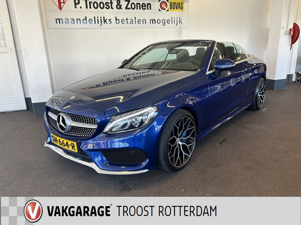 Mercedes-Benz C-klasse Cabrio - 300 AMG Line 245PK | Cruise control | Climate control | Achteruitrijcamera | Adaptief onde - AutoWereld.nl