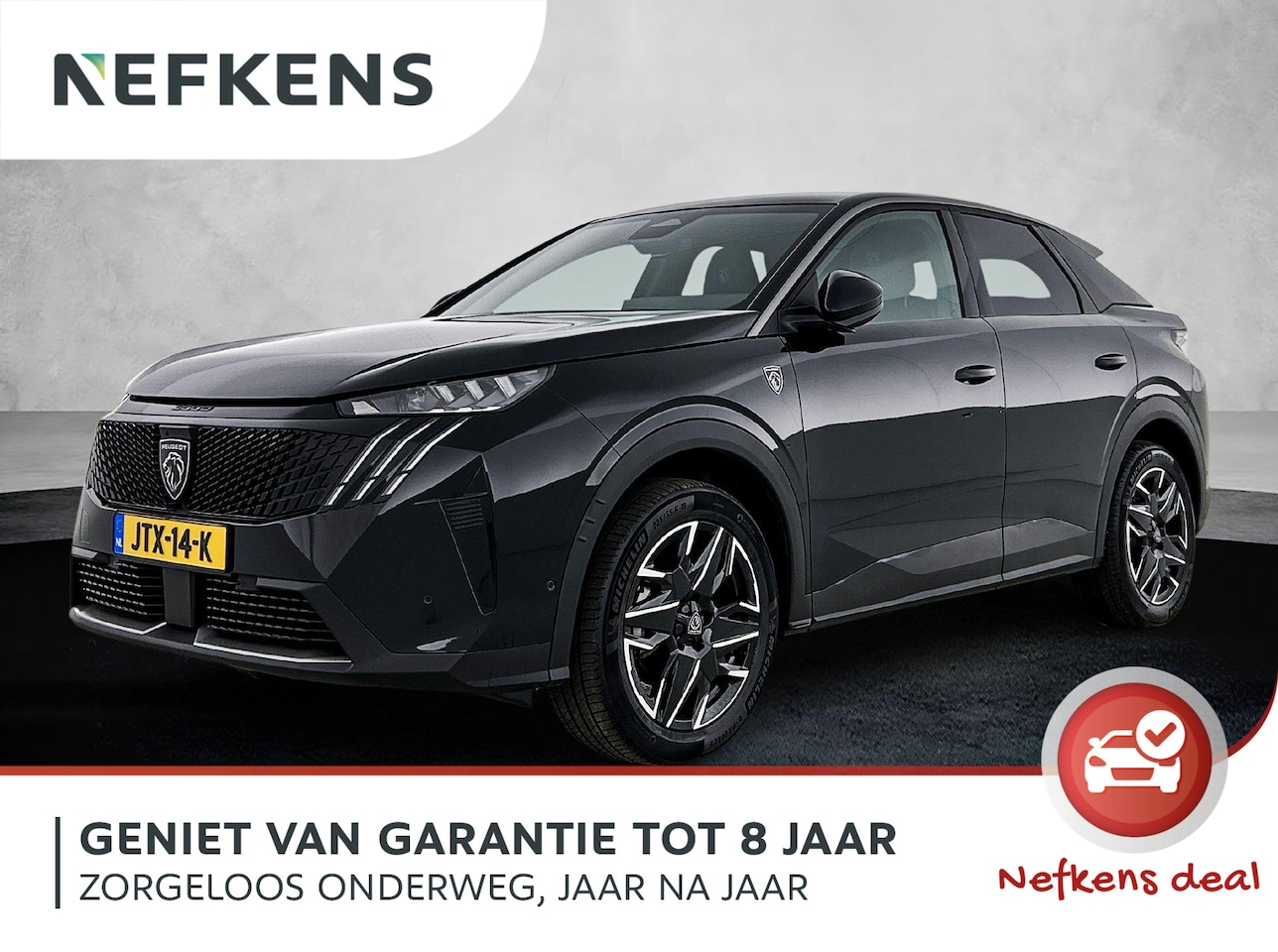 Peugeot 3008 - 1.2 145pk Hybrid GT Automaat | Elektrische klep | 360 Camera | Navigatie | Adaptieve Cruis - AutoWereld.nl