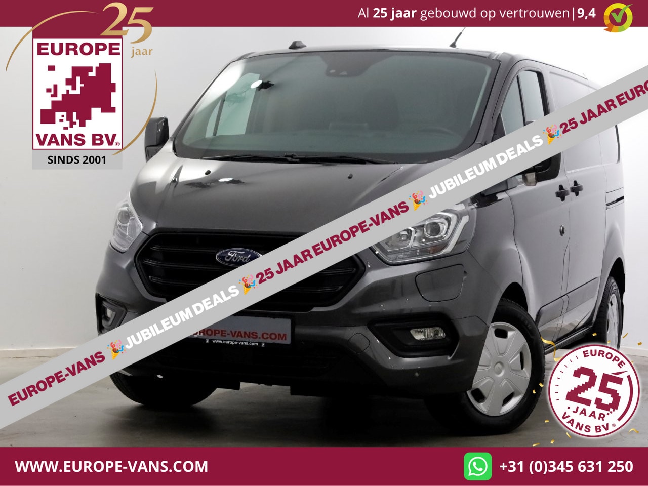 Ford Transit Custom - 1.0 EcoBoost L1H1 Automaat PHEV Trend Plug-In Hybride/Benzine 05-2022 - AutoWereld.nl