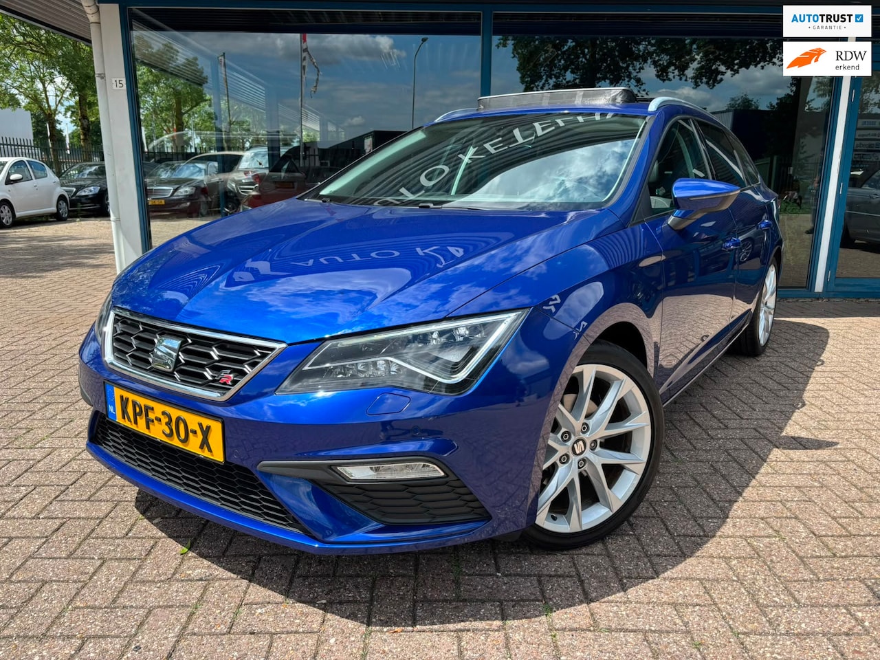 SEAT Leon ST - 1.4 EcoTSI FR|LED|Pano|PDC|DAB+|'18 lmv - AutoWereld.nl