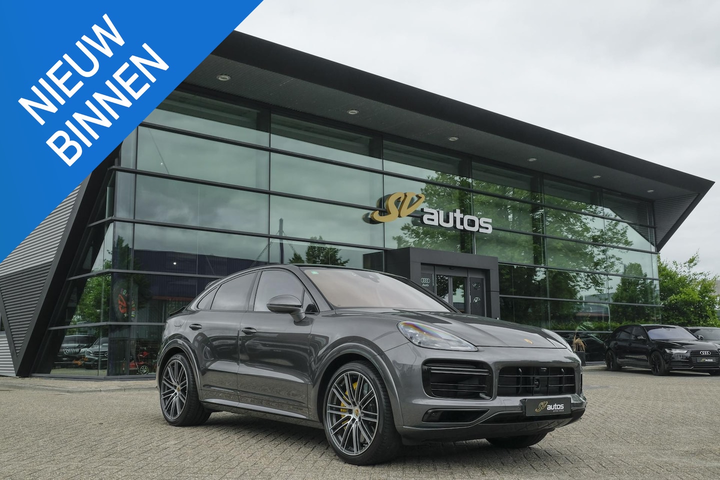 Porsche Cayenne Coupé - 4.0 V8 Turbo S 680pk E-Hybrid Panoramadak 4-wielsturing Trekhaak PDCC BOMVOL 1e Eigenaar N - AutoWereld.nl