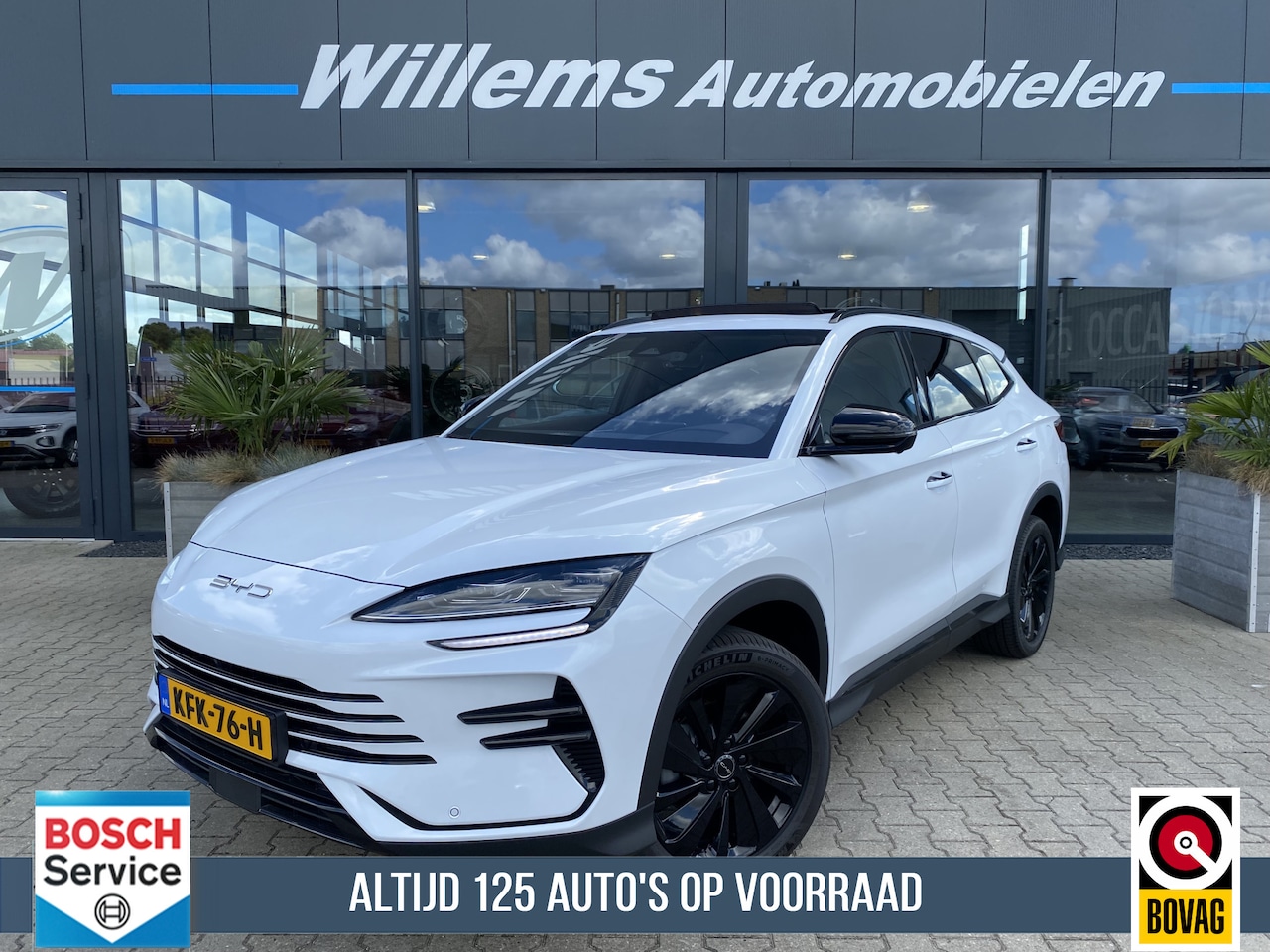 BYD Seal U - 1.5 DM-i FWD Boost Black & White , schuifdak, 360Camera , Leer, - AutoWereld.nl