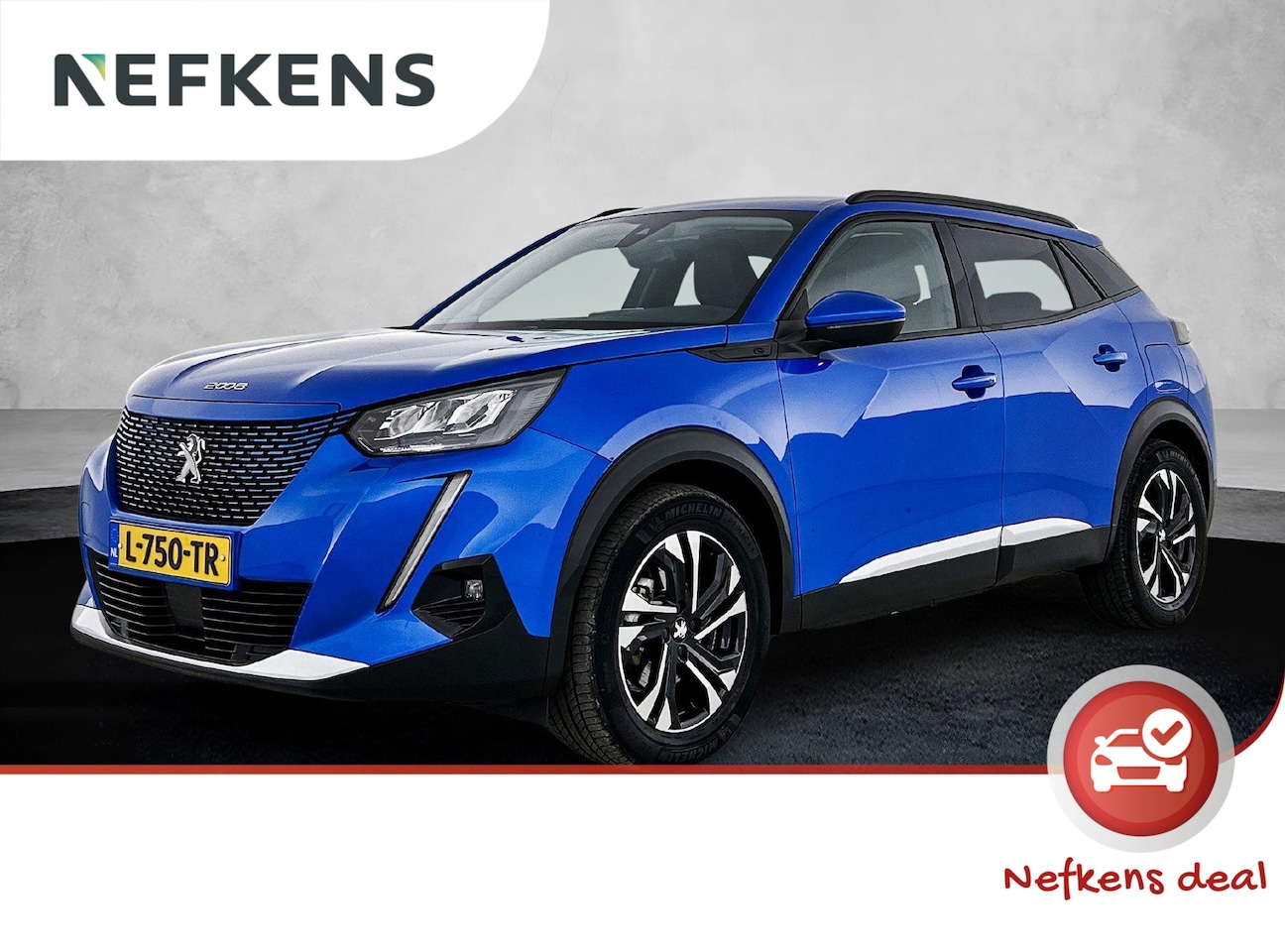 Peugeot e-2008 - EV Blue Lease Allure 50 kWh | Navigatie | ACCU 90% | Apple Carplay/Android Auto | Climate - AutoWereld.nl