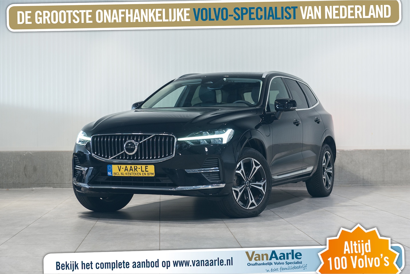 Volvo XC60 - T6 Aut. Plug-in Hybrid Inscription Stoelverwarming Parkeercamera Leder 340pk - AutoWereld.nl