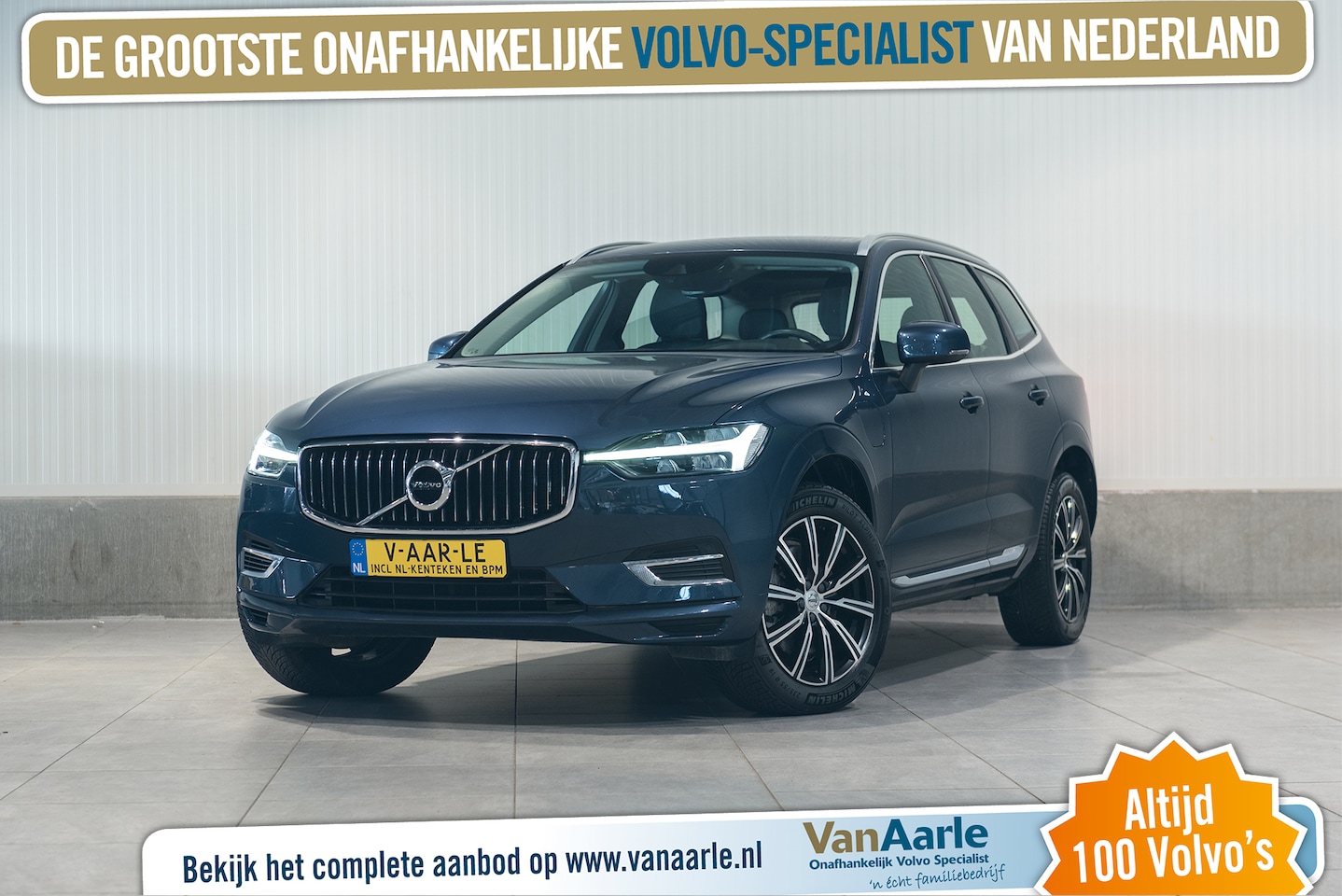 Volvo XC60 - T8 Aut. Inscription ACC Leder Keyless 390pk - AutoWereld.nl