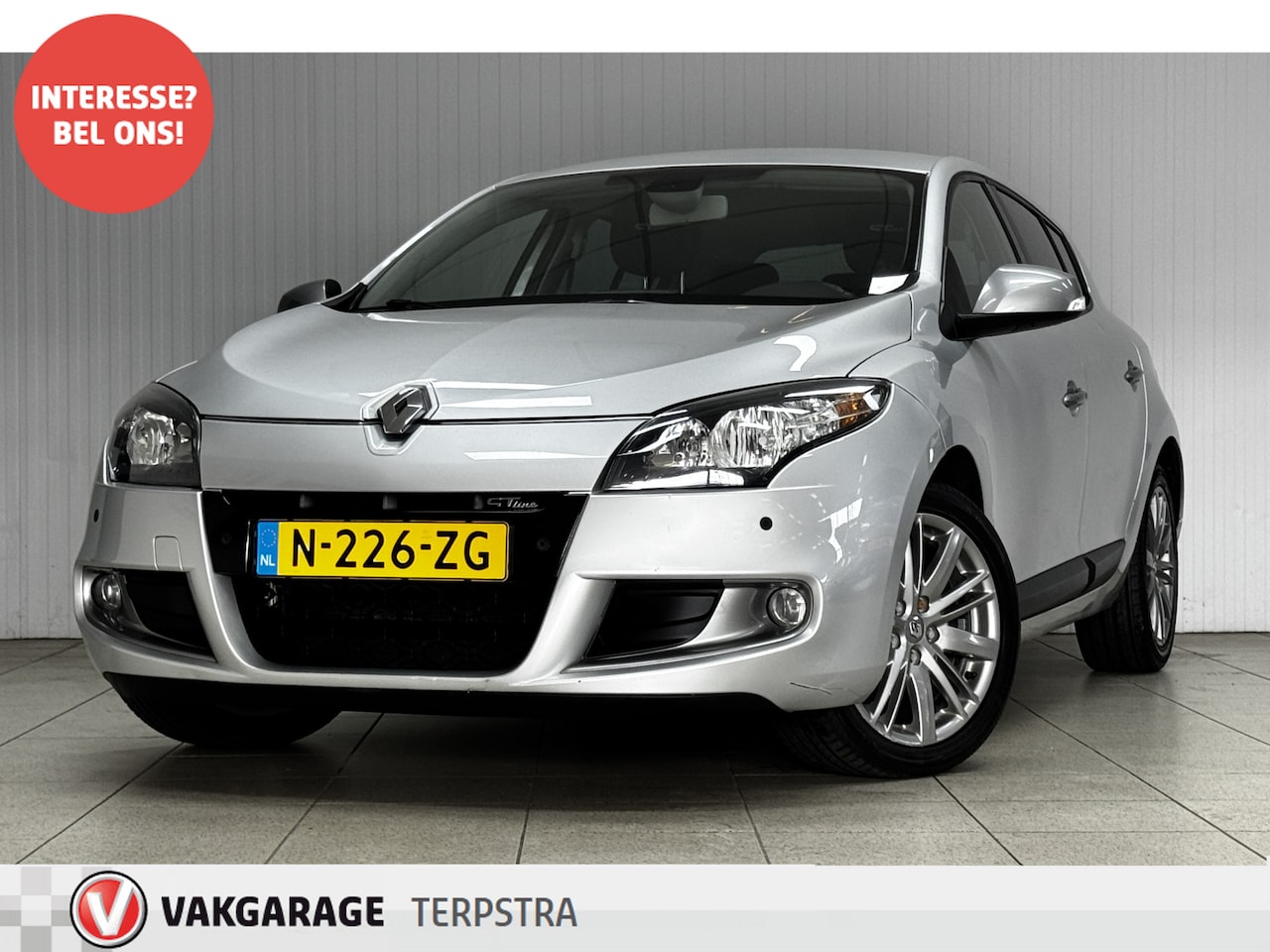 Renault Mégane - 1.6 GT-Line/ Sportstoelen!/ Half-LEDER/ 17''LMV/ Keyless/ Clima/ Cruise/ Elek.pakket/ isof - AutoWereld.nl