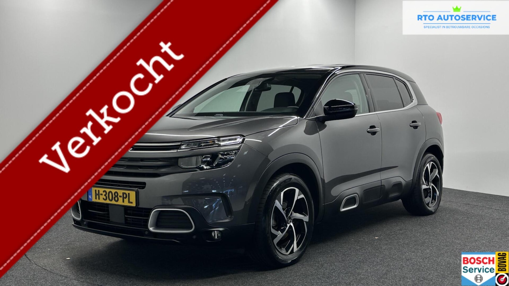 Citroën C5 Aircross - 1.2 PureTech Business TREKHAAK CAMERA NAVI CARPLAY ECC LM CRUISE. - AutoWereld.nl