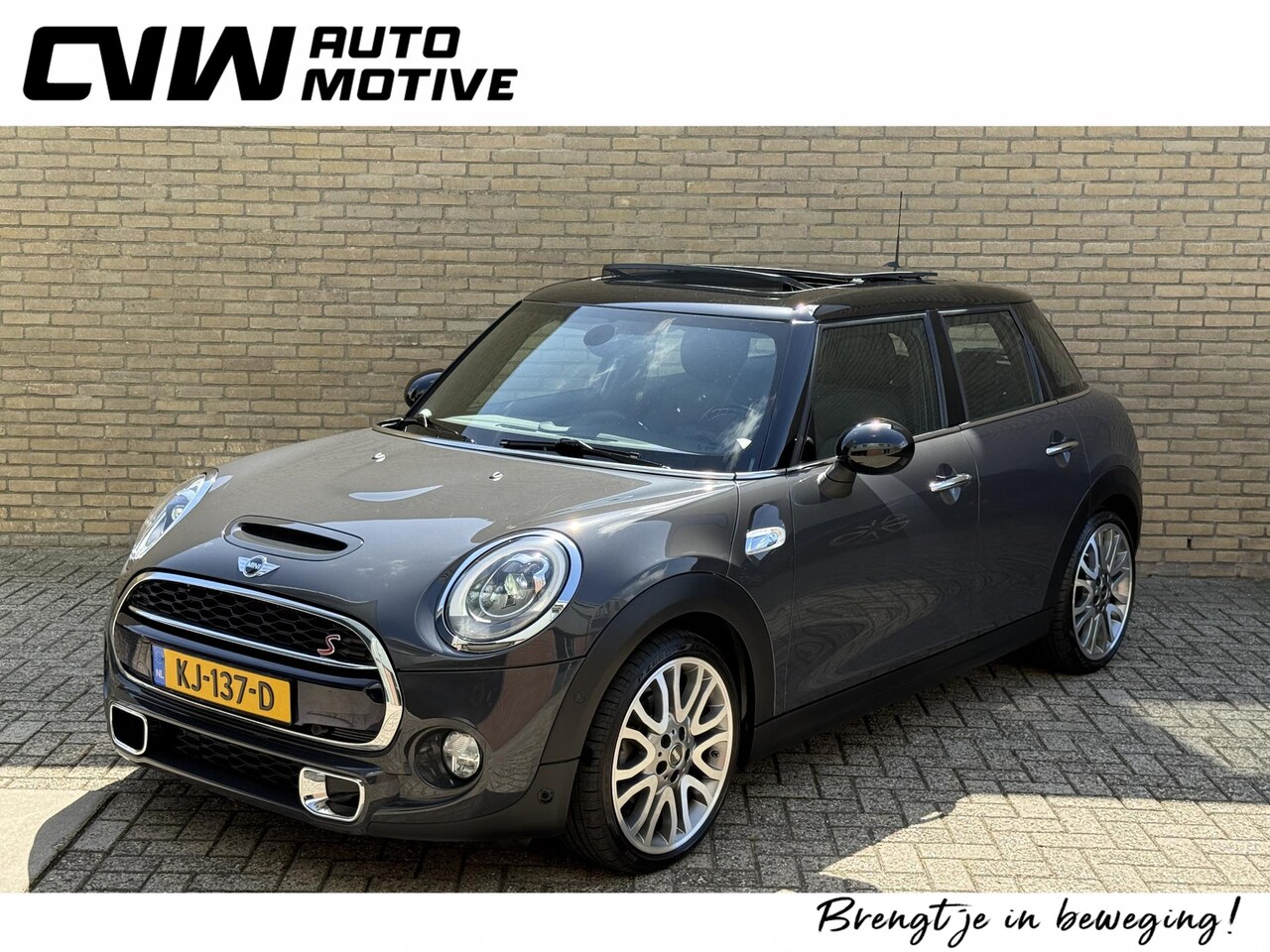 MINI Cooper S - 2.0 192pk Chili Serious Business | Panoramadak | Lederen bekleding | Sportstoelen | Naviga - AutoWereld.nl