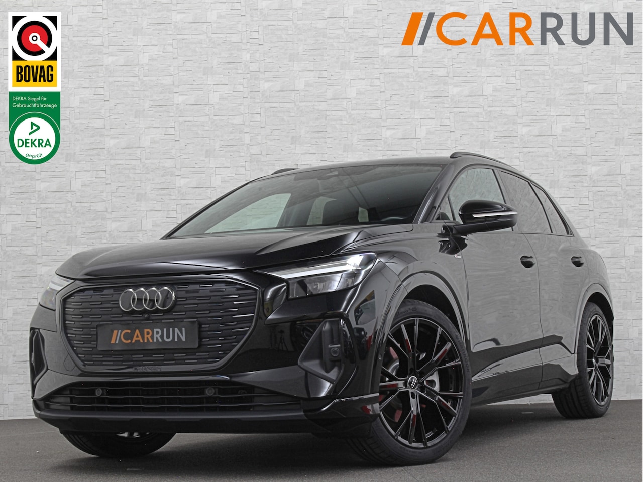 Audi Q4 e-tron - 40 77 kWh S-Line #RS-Leder | Black-Edition | ACC | Sfeerverlichting | Virtual-Cockpit | St - AutoWereld.nl