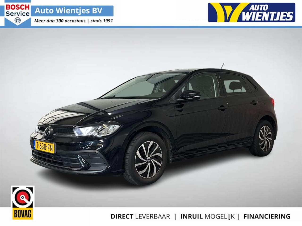 Volkswagen Polo - 1.0 TSI | Life Business 5-Drs | Airco | Navi | Carplay | Virtual - AutoWereld.nl
