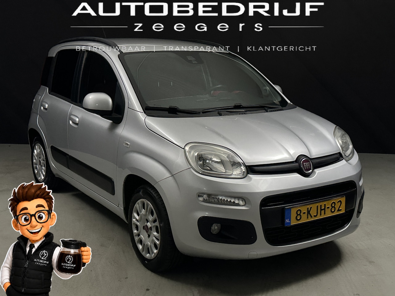 Fiat Panda - 0.9 TwinAir Lounge *City*AC*Automaat* - AutoWereld.nl