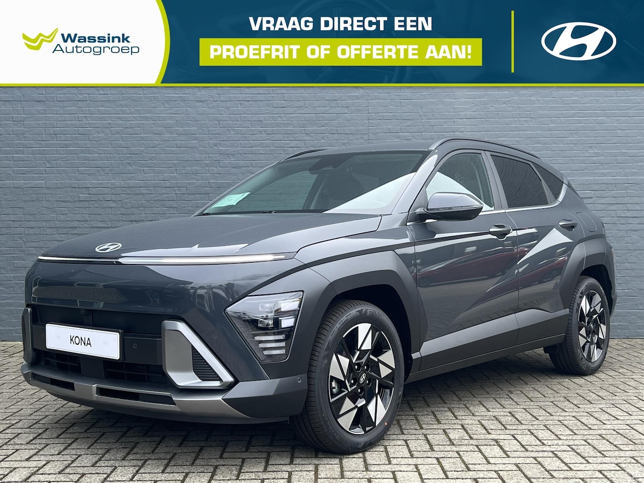 Hyundai Kona - New 1.6 GDI HEV 141pk DCT Comfort Sm - AutoWereld.nl