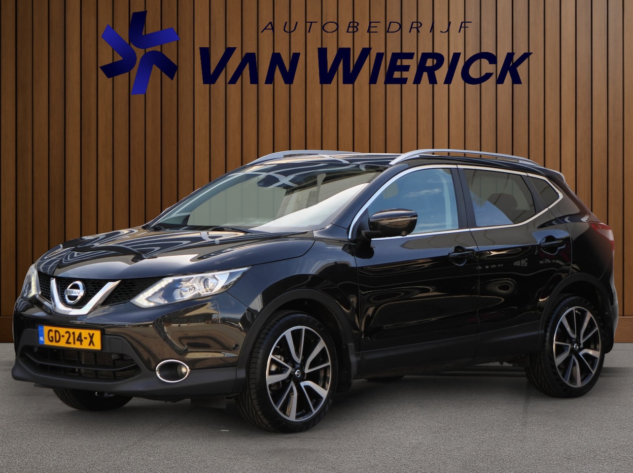 Nissan Qashqai - 1.2 Tekna | Leer | Pano | Elek stoel | Stoelverwarming | 360 Camera | Navi | Trekhaak | Bl - AutoWereld.nl