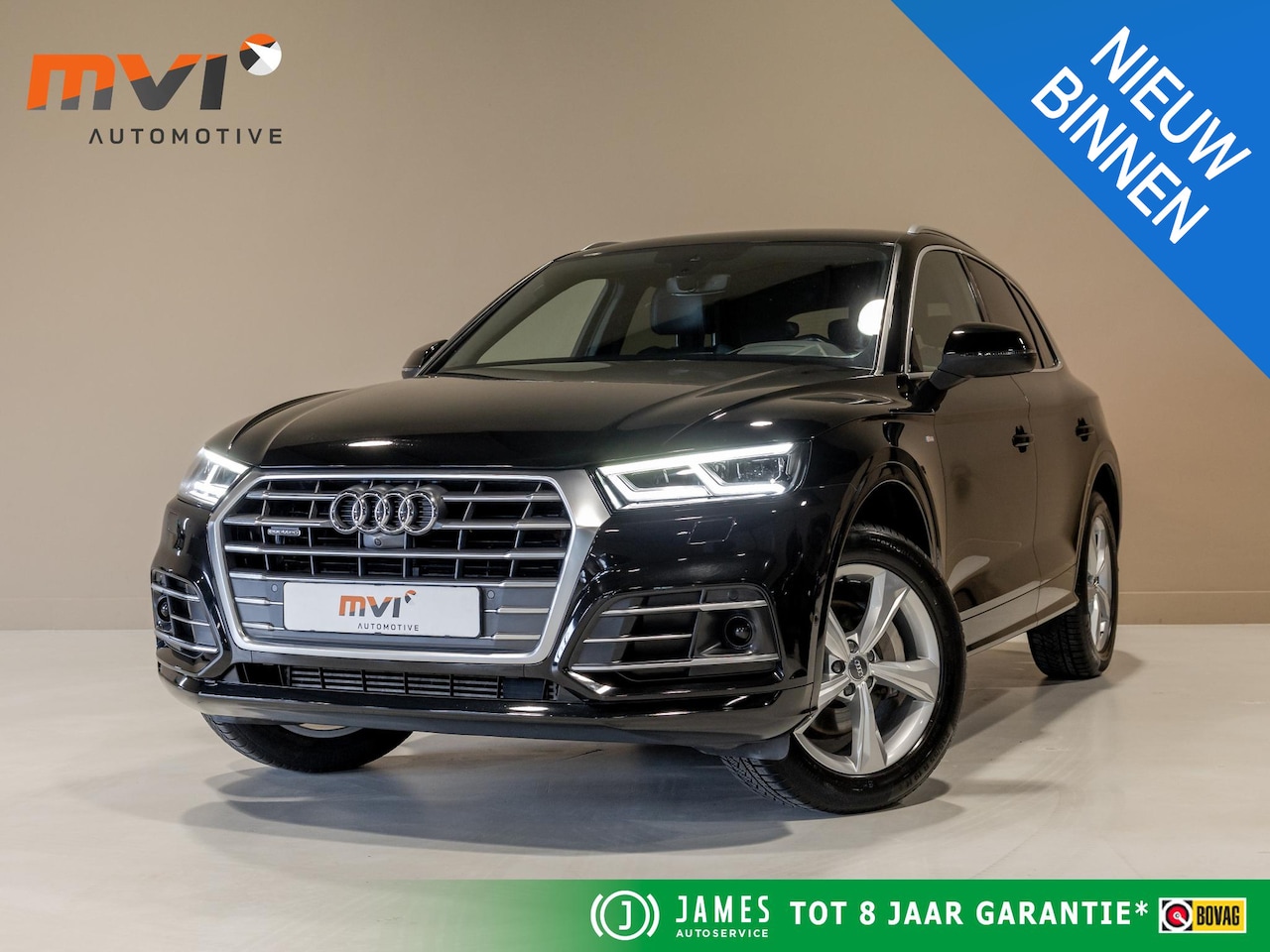 Audi Q5 - 2.0 TFSI quattro Sport 2x S-Line / 252pk / Trekhaak / B&O / Achteruitrij camera / Dodehoek - AutoWereld.nl