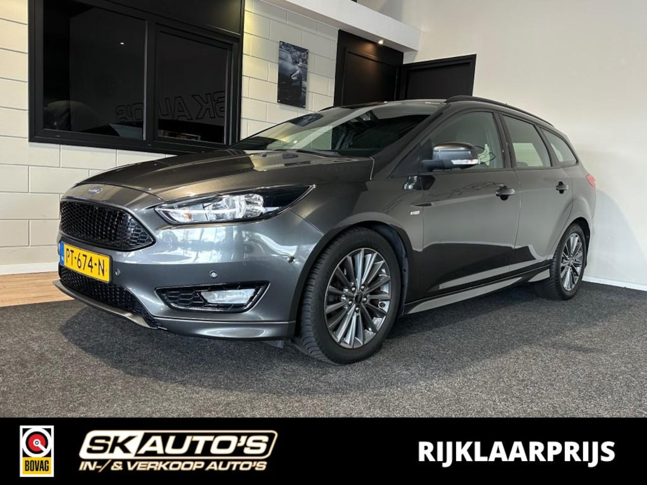 Ford Focus - 1.0 ST-LINE l NAP l CLIMATE l NAVI l BLUETOOTH l TREKHAAK l - AutoWereld.nl