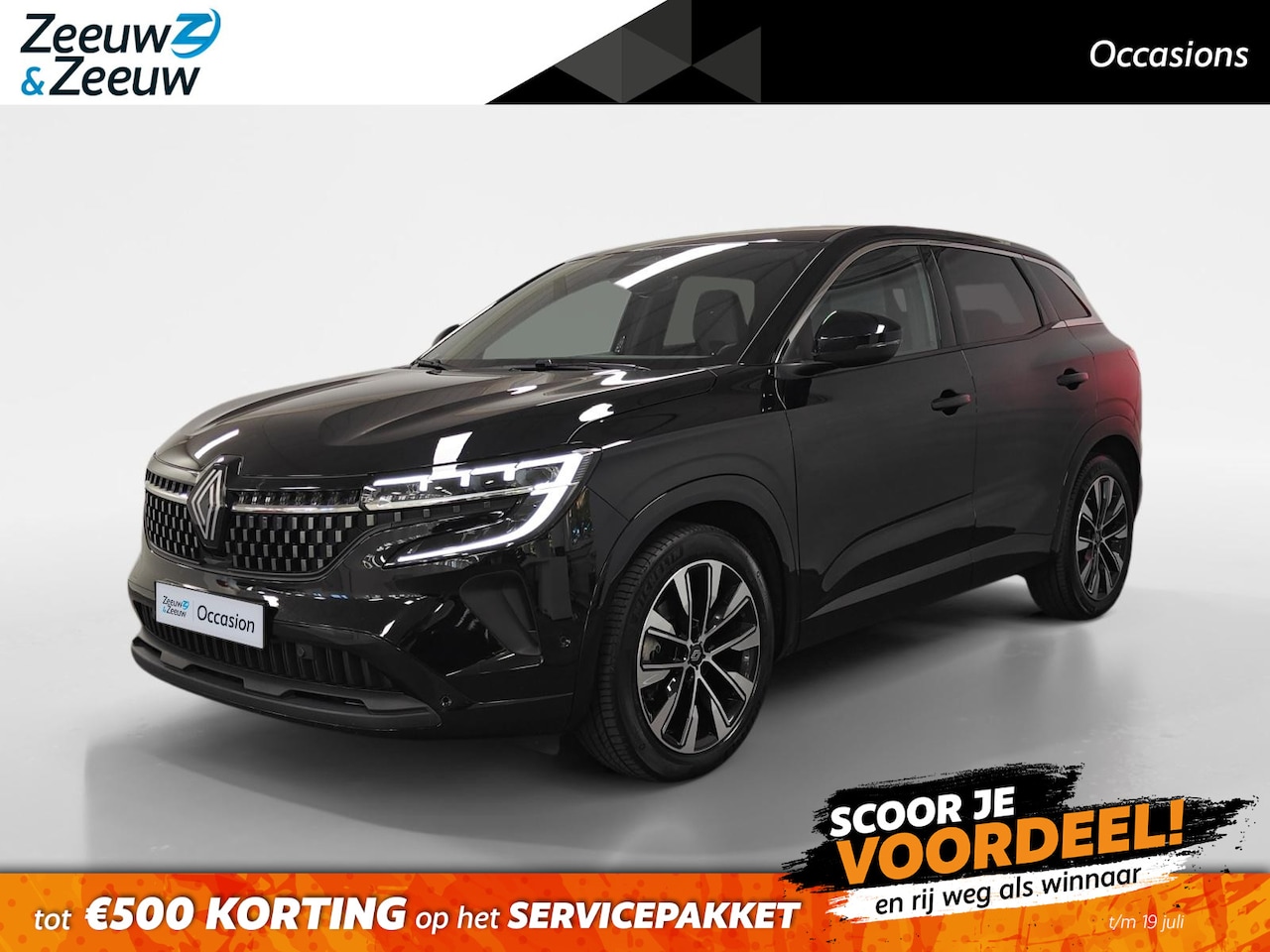 Renault Austral - 1.2 E-Tech full hybrid 200 techno AUTOMAAT TREKHAAK NAVI AIRCO CRUISE CONTROL MULTI SENSE - AutoWereld.nl