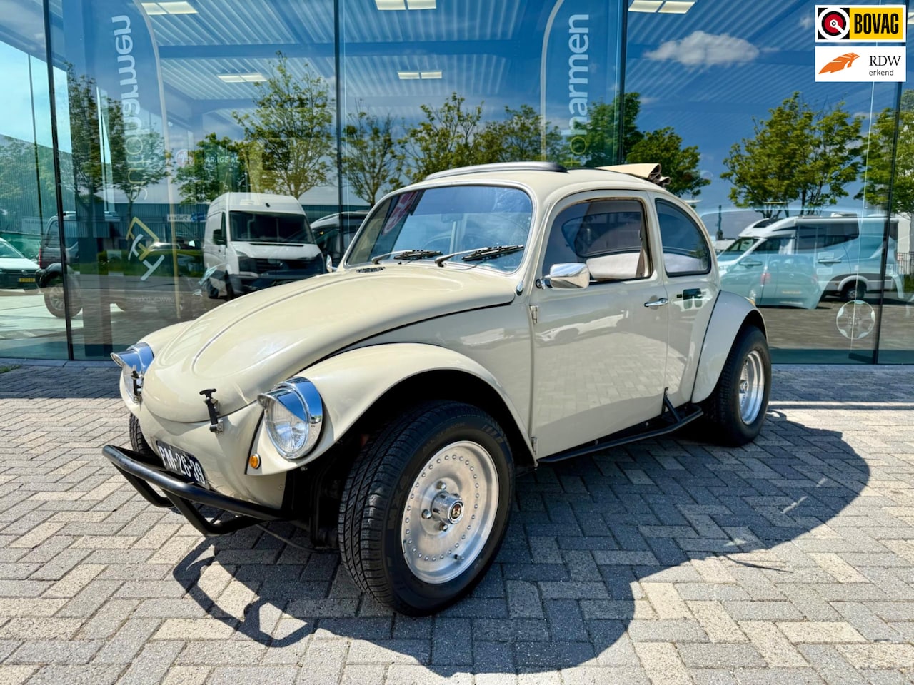 Volkswagen Kever Cabriolet - BAJA BUG 1968 DAK, CALIFORNIA, ELEK RAMEN, BOEKJES - AutoWereld.nl