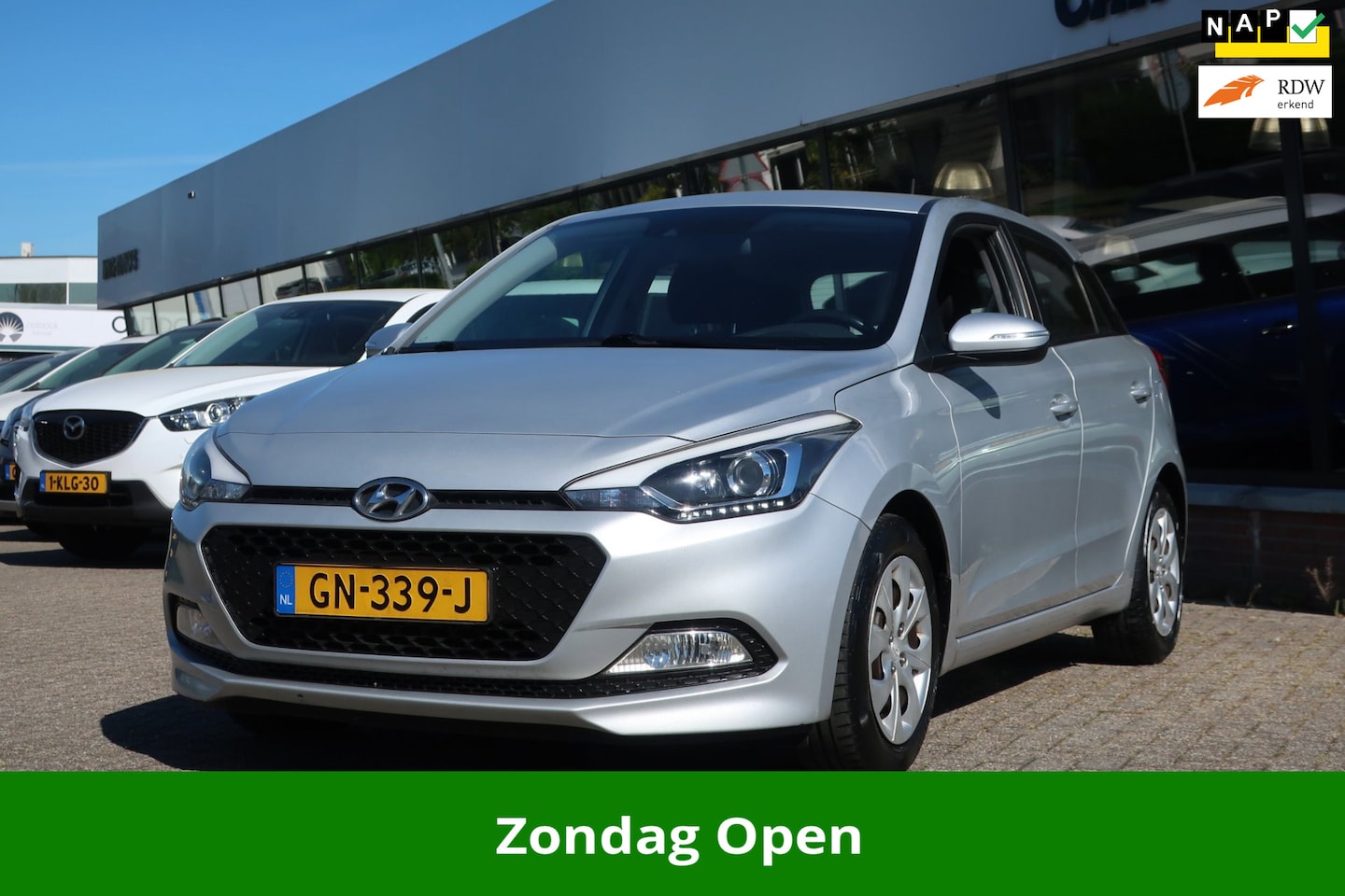 Hyundai i20 - 1.2 HP i-Motion 2e EIG_LED_AIRCO_CRUIS_PDC_NAP. - AutoWereld.nl