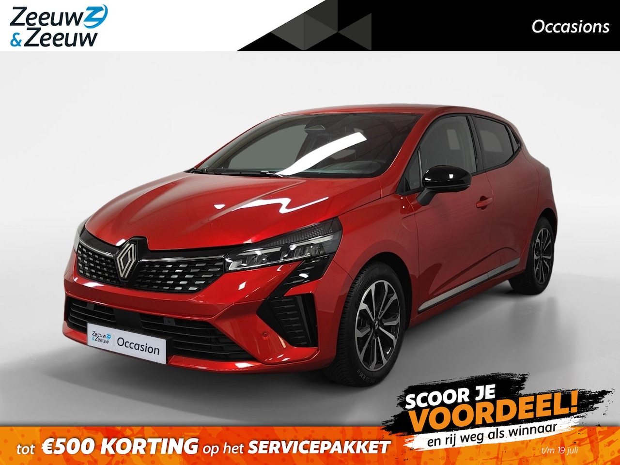 Renault Clio - 1.0 TCe 90 GPF NAVI 360CAMERA AIRCO STUUR & STOELVERWARMING ANDROID AUTO APPLE CARPLAY ADA - AutoWereld.nl