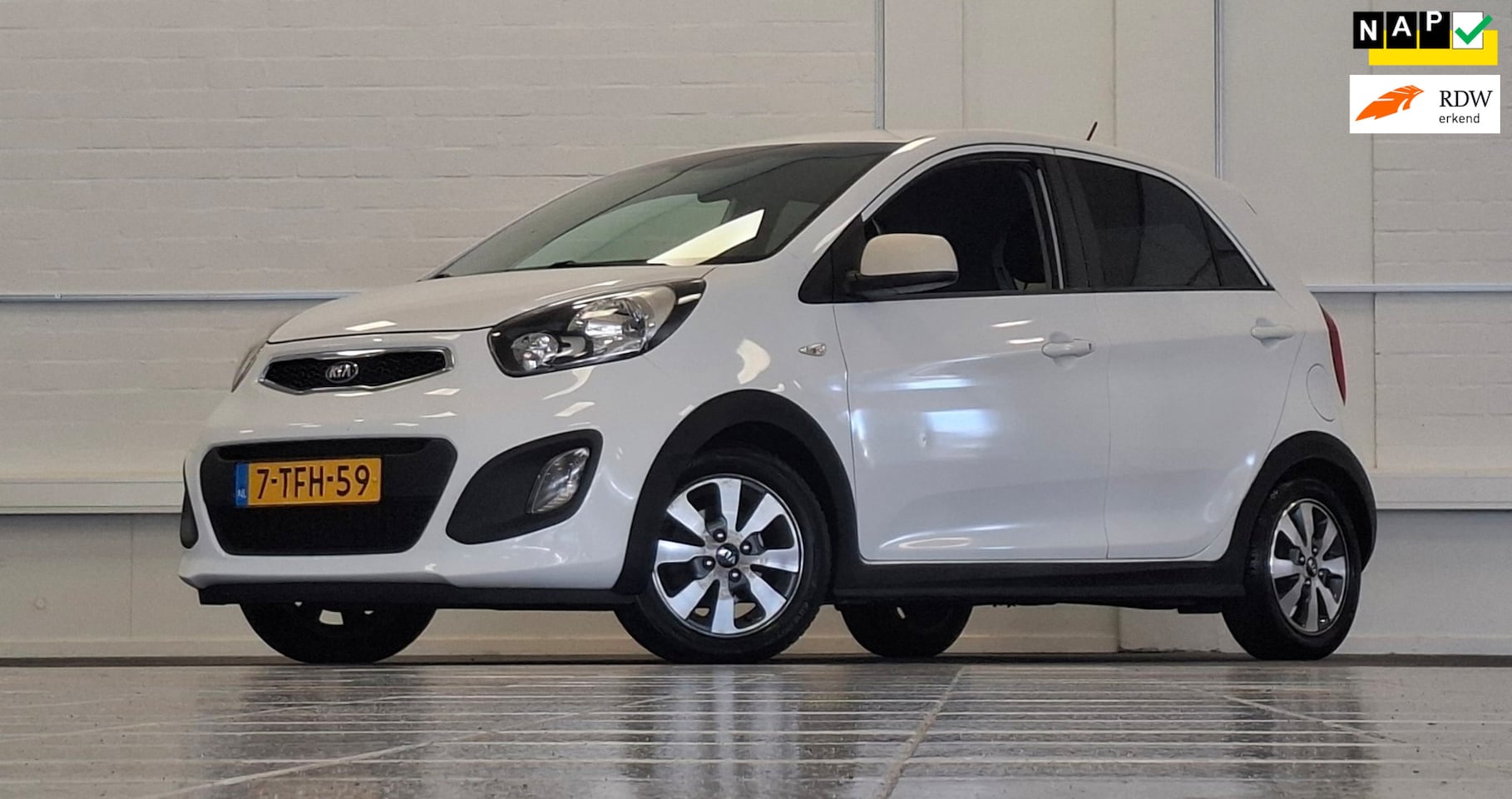 Kia Picanto - 1.0i CVVT ISG R-Cross 1e Eigenaar Garantie Mooi! - AutoWereld.nl