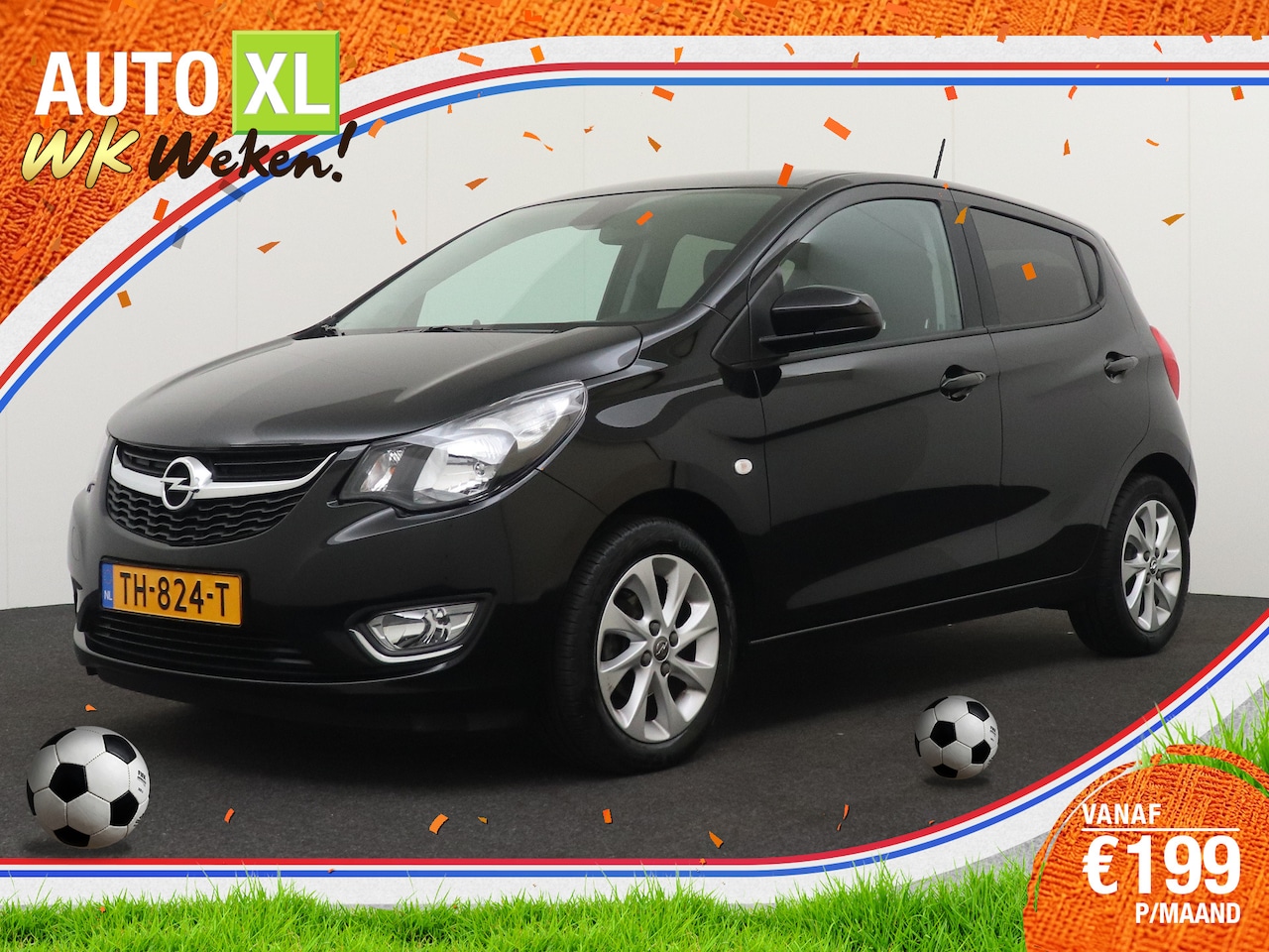 Opel Karl - 1.0 Aut. Innovation Carplay H-Leder Climate Stuur+Stoelverw. 15'LMV - AutoWereld.nl