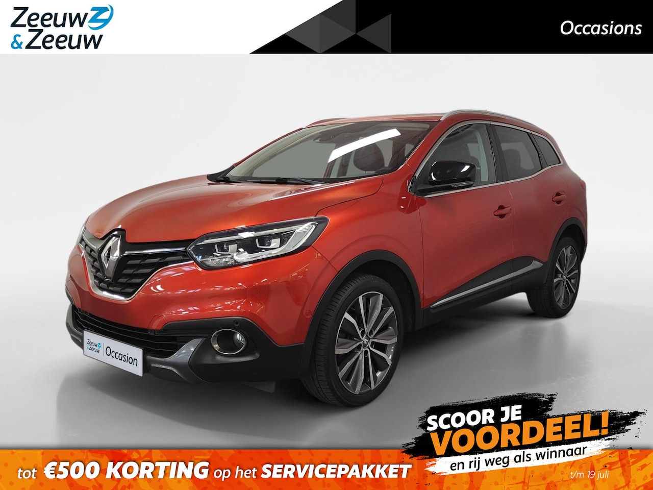 Renault Kadjar - 1.2 TCe Bose NAVI AIRCO CAMERA 360 PARKEERSENSOREN BOSE GELUIDSSYSTEEM LM VELGEN HOGE INST - AutoWereld.nl