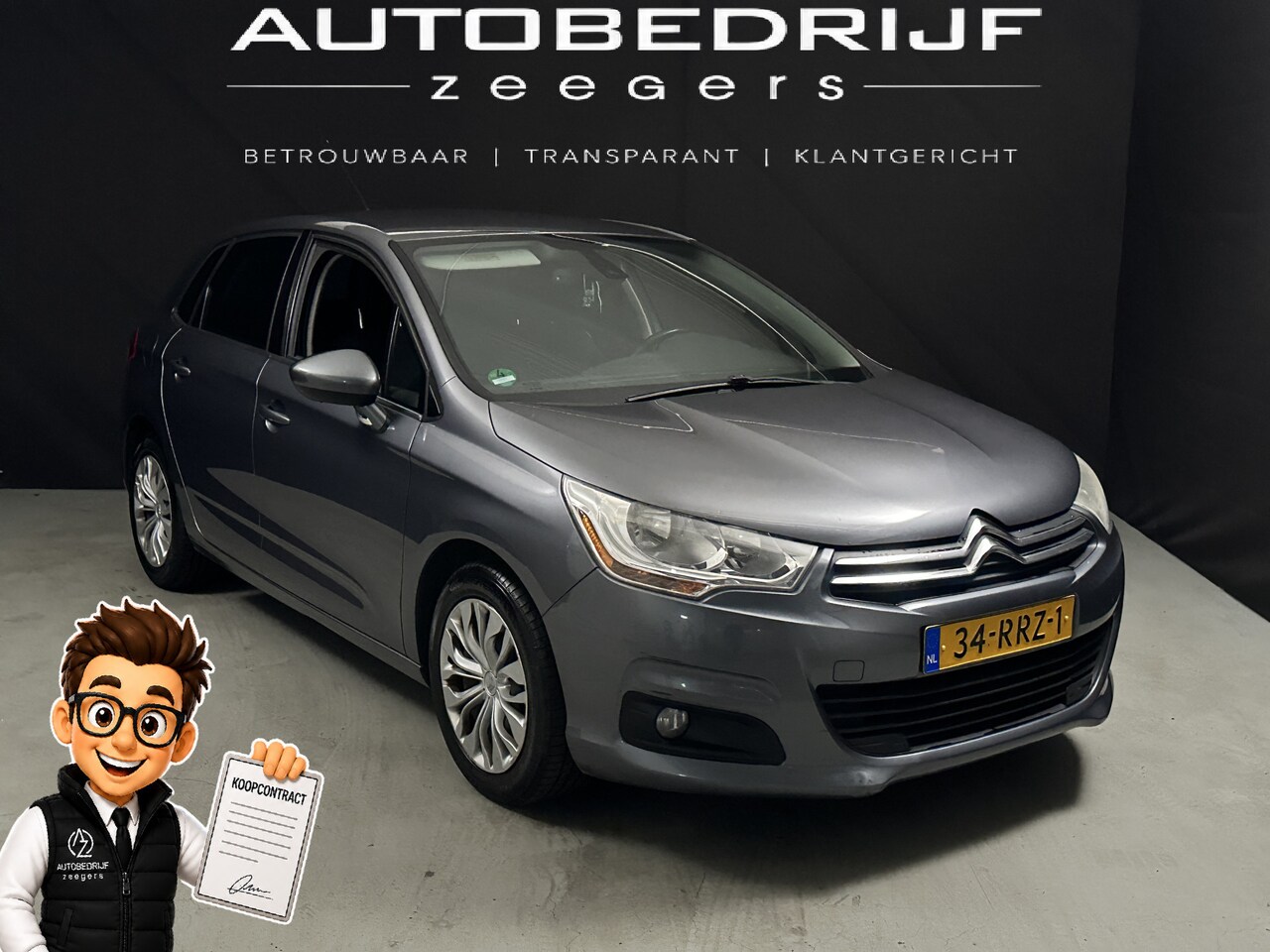 Citroën C4 - 1.6 VTi Tendance *AC*Goed onderhouden* - AutoWereld.nl