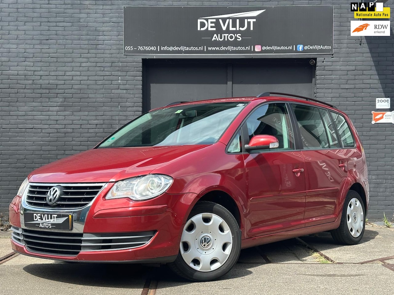 Volkswagen Touran - 1.4 TSI Comfortline | Climate Control | Cruise Control | MF Stuur | Elek Ramen | Trekhaak - AutoWereld.nl