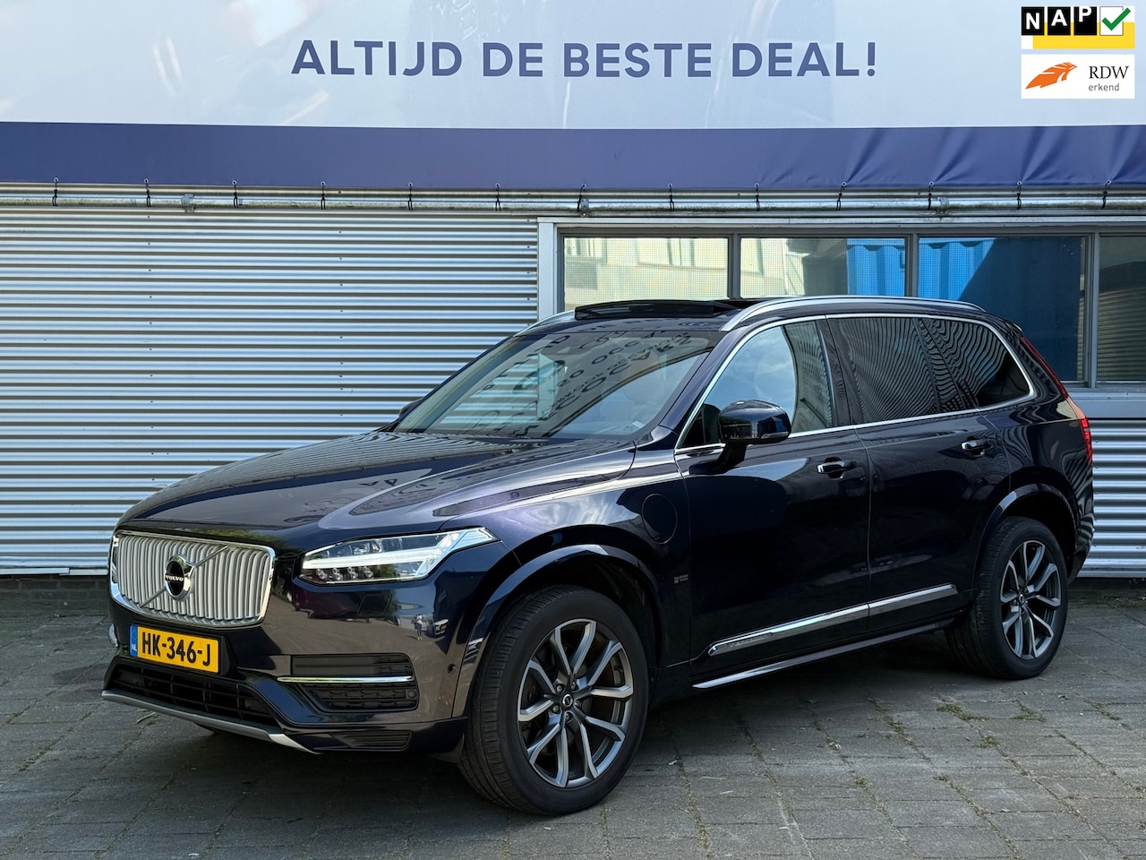 Volvo XC90 - 2.0 T8 Twin Engine AWD Inscription luxe l 7 Persoons l Pano l Trekhaak l Pilot Assist l Pa - AutoWereld.nl