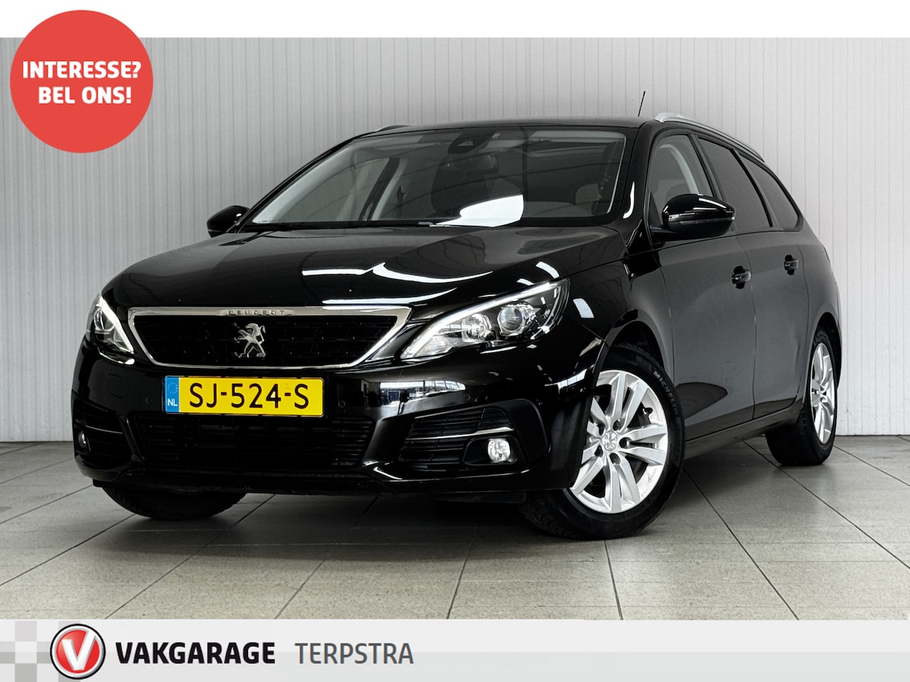 Peugeot 308 SW - 1.2 PureTech Blue Lease Executive/ D-Riem Verv. 125.000KM!/ Trekhaak/ LED Dagrijverl./ DAB - AutoWereld.nl